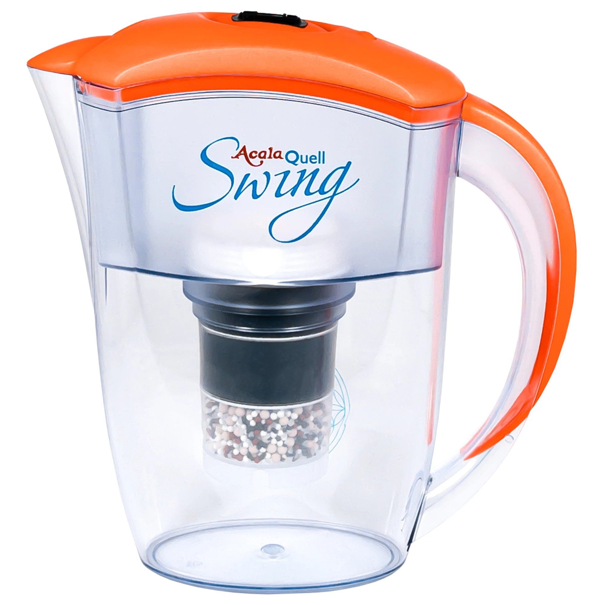 AcalaQuell Wasserfilter Kannenfilter Swing, inkl. 1x Mikroschwamm und 1x Фільтриkartusche