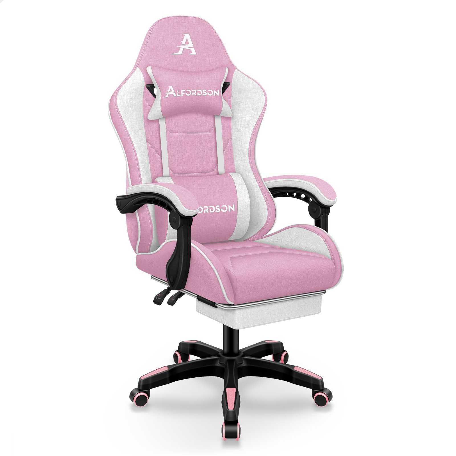 ALFORDSON Bürostuhl Gaming-Stuhl, Massage-Gaming-Stuhl, Ergonomischer Gamer günstig online kaufen
