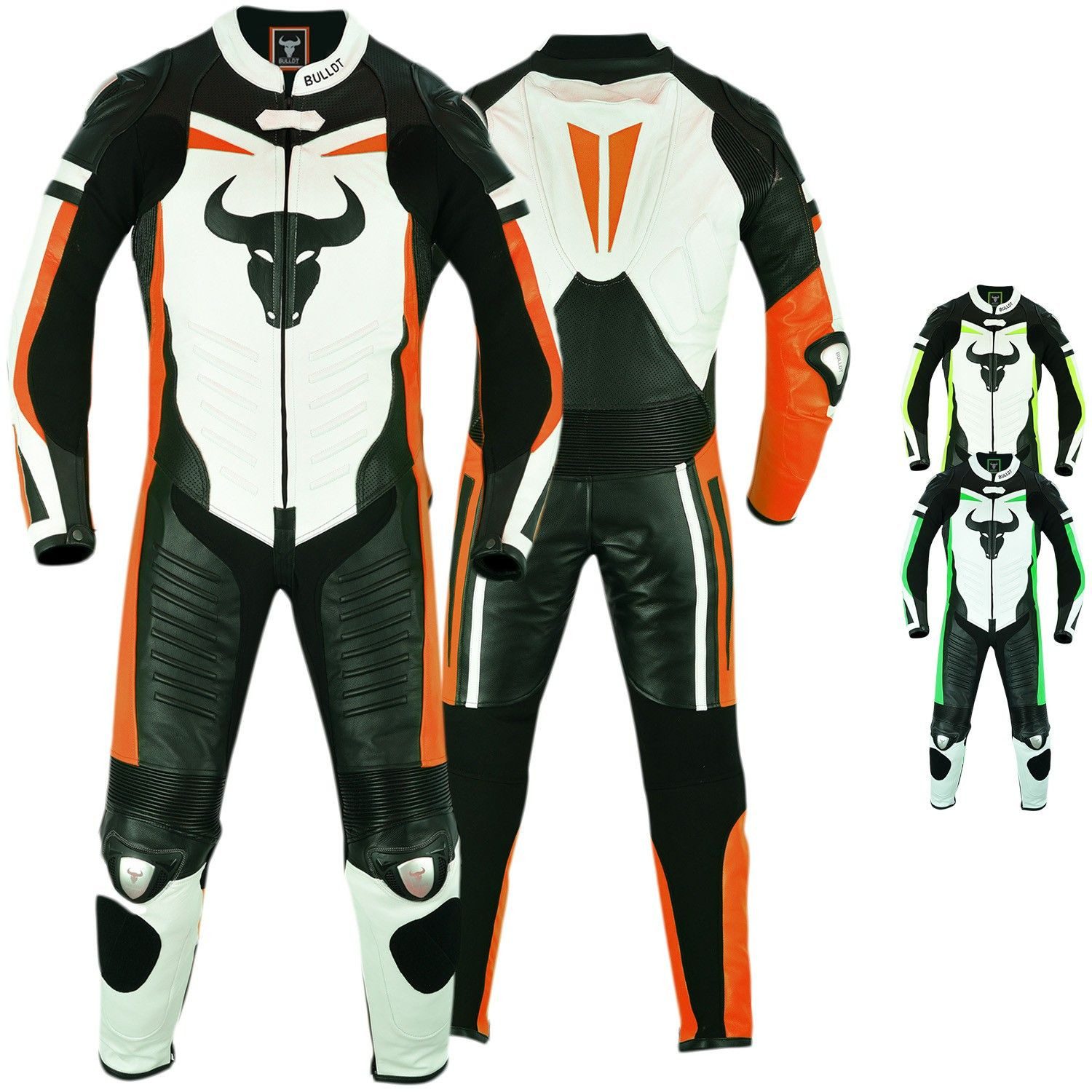 BULLDT Motorradkombi BLD413K-F BULLDT Einteiler Motorradkombi Lederkombi