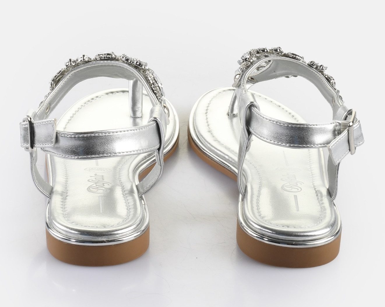 Buffalo KIRA ICE Zehentrenner, Riemchensandale, Sommerschuh, Urlaubsandale, günstig online kaufen