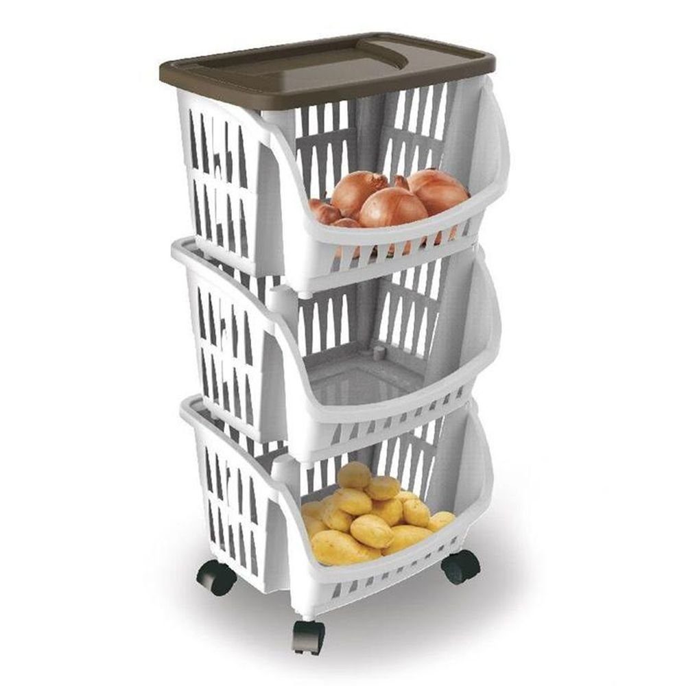 GarPet Тележки-кухня Тележки-кухня mit Rollen Küchenrollwagen Roller Küchentrolley Küchen