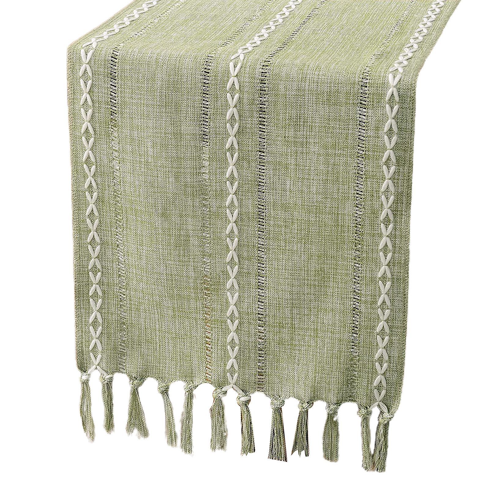 Blusmart Tischläufer Klassische Tischfahne im nordischen Stil (Tischdecke m günstig online kaufen