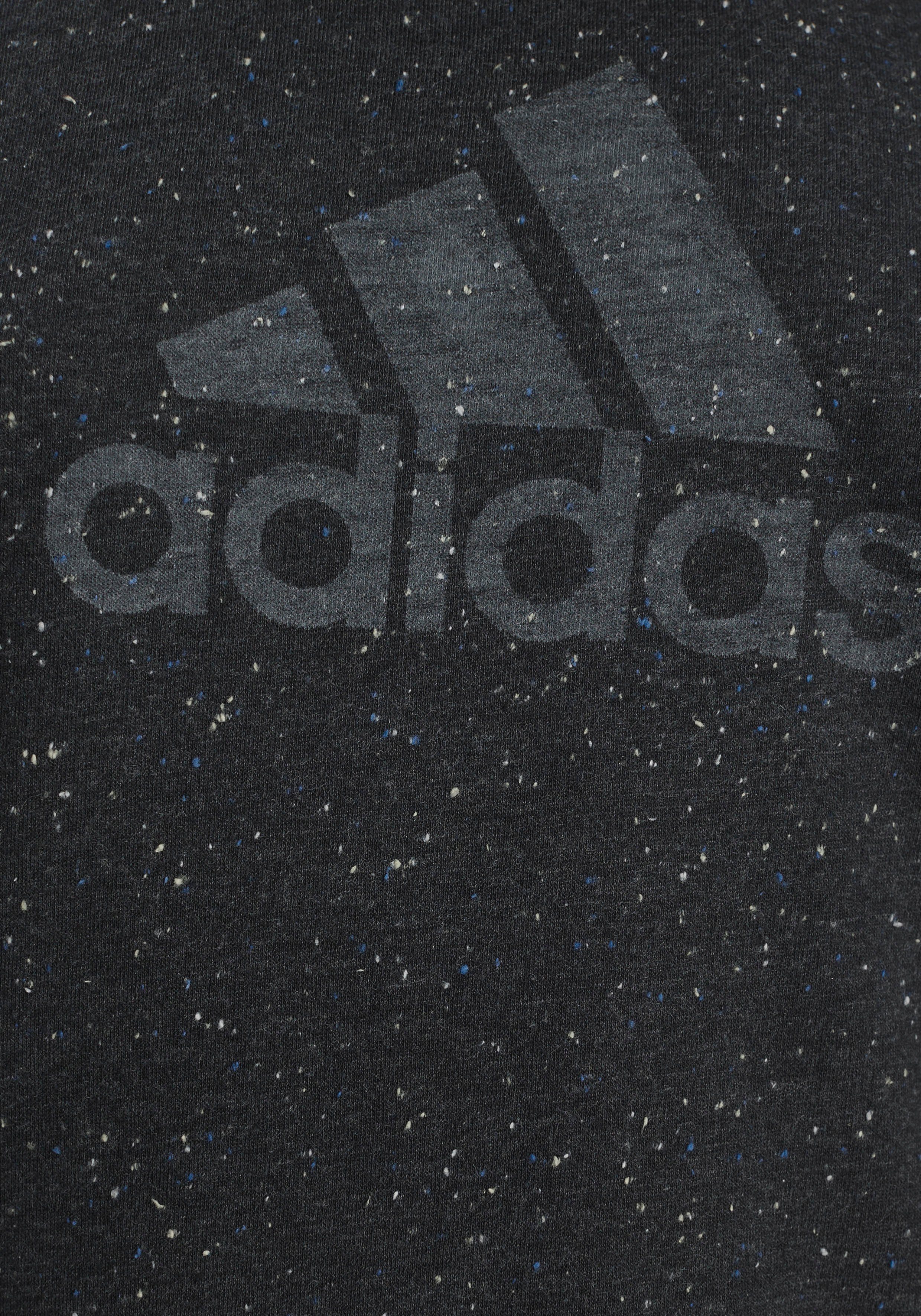 adidas Sportswear T-Shirt FUTURE ICONS / Black White WINNERS Melange