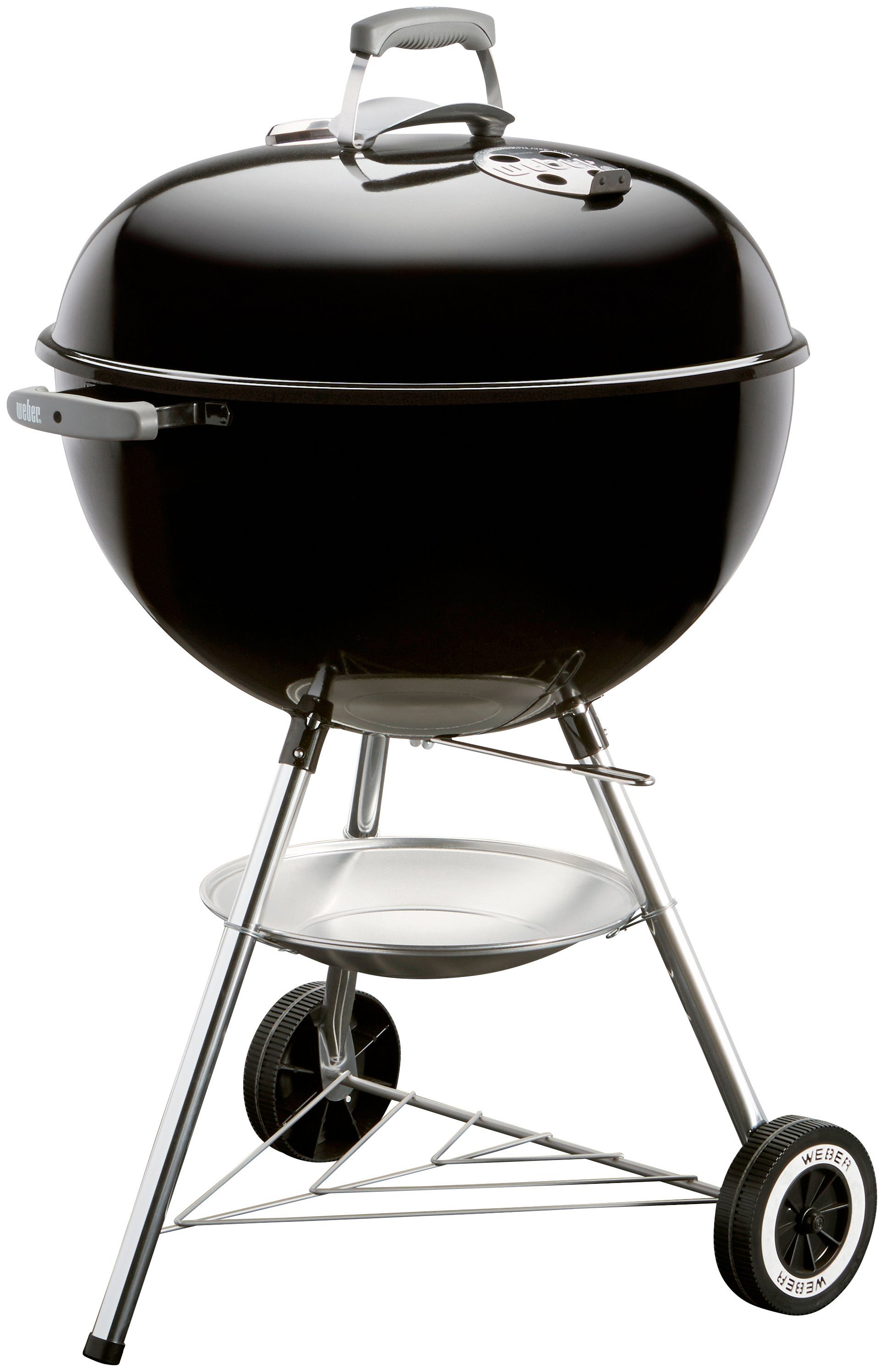 Weber Holzkohlegrill Classic Kettle, 57cm, Black, Kugelgrill