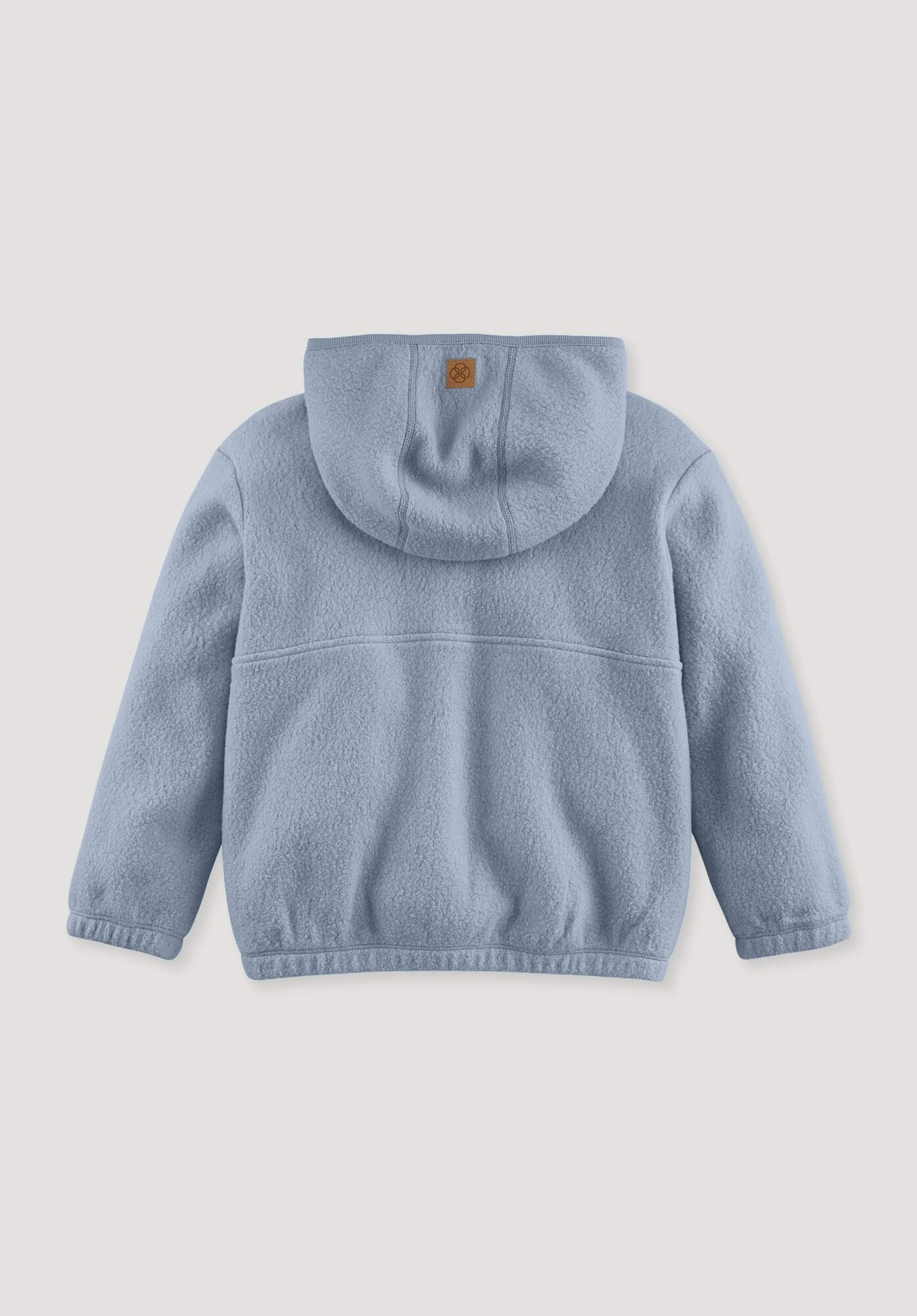 Hessnatur Fleecejacke aus reiner Bio-Baumwolle (1-St)