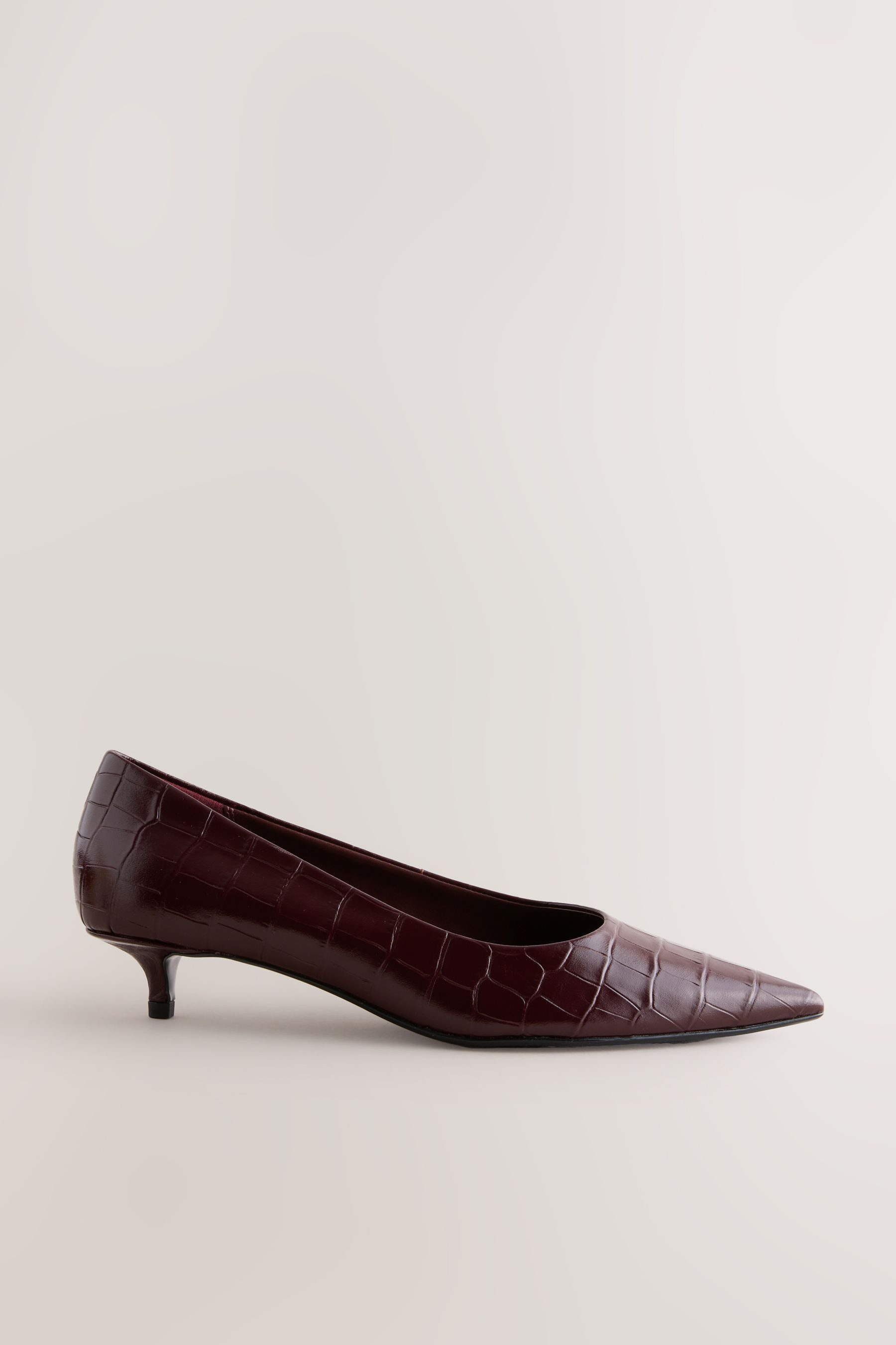 Next Forever Comfort® Spitze Absatzschuhe aus Leder High-Heel-Sandalette
