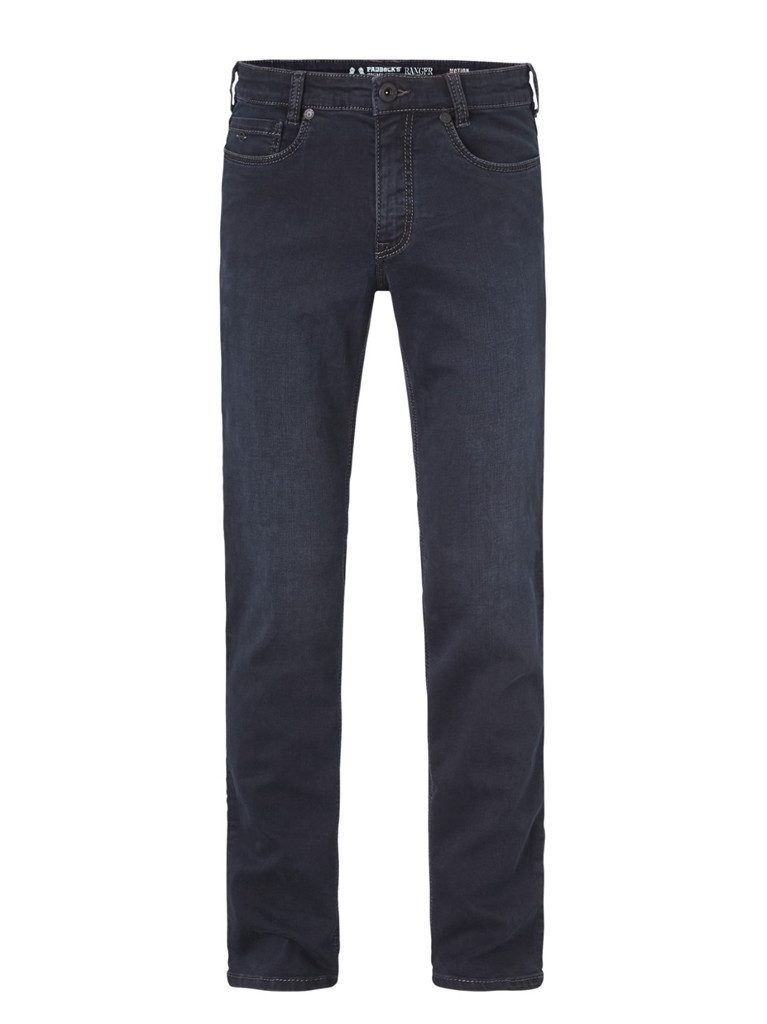 Paddock's 5-Pocket-Jeans PADDOCKS RANGER PIPE Saddle Stitch blue black used günstig online kaufen