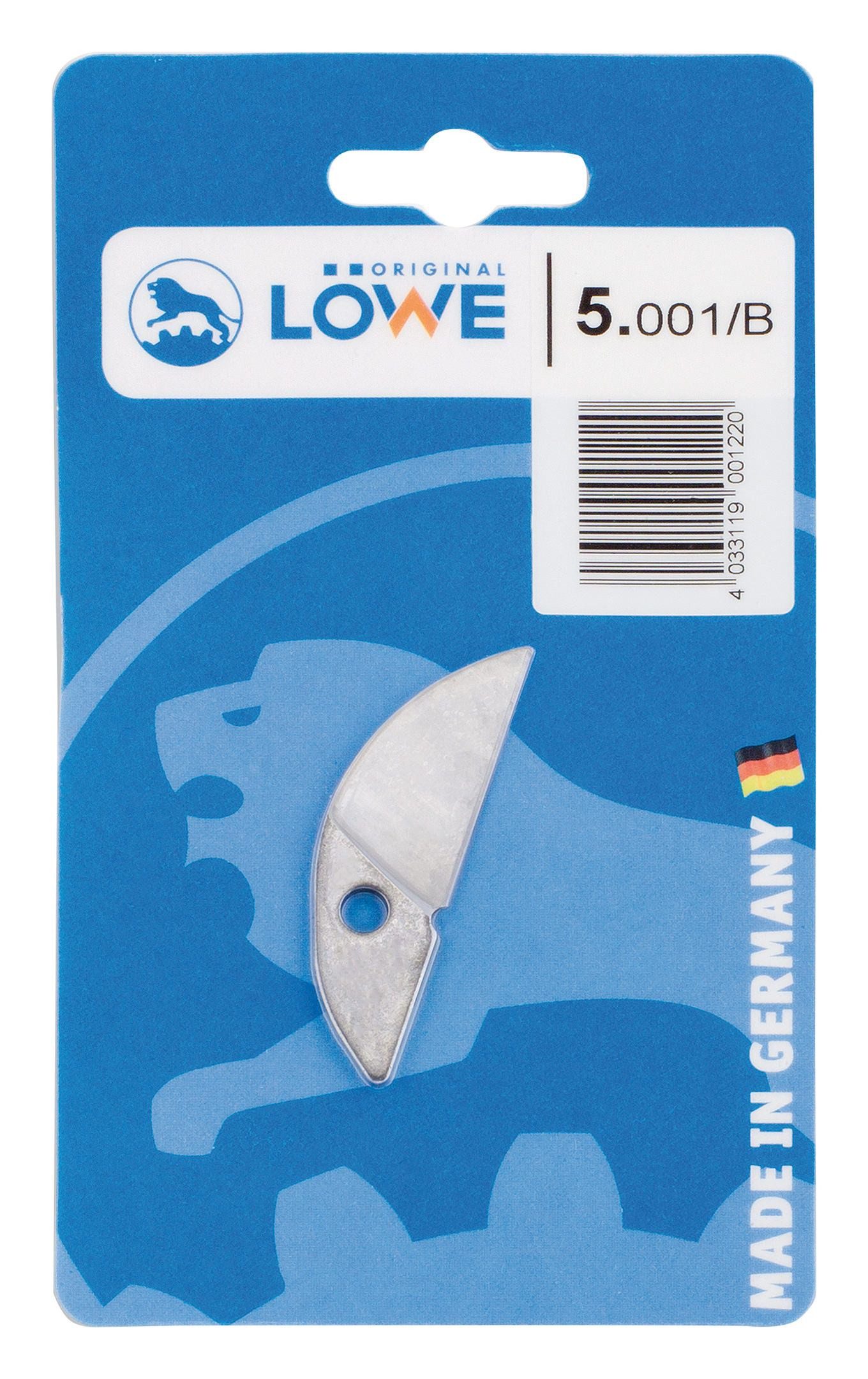 Original LÖWE Gehrungsschere, Ersatzklinge 5001/B Blister