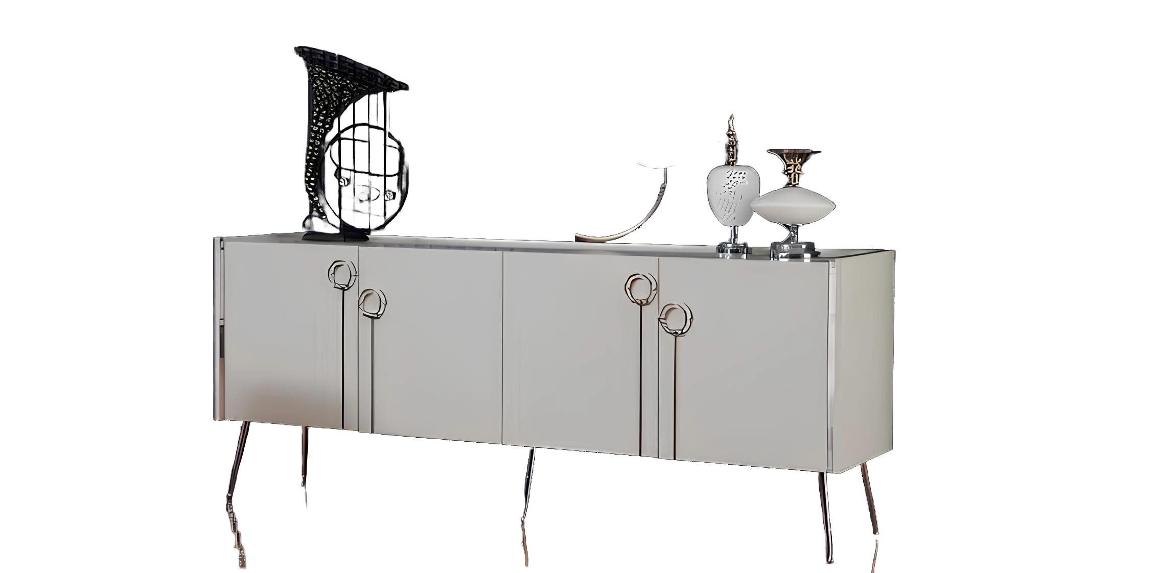 JVmoebel Sideboard Elegante Konsole mit Schubladen und Ablageflächen in Holzoptik (Konsole), Made in Europa