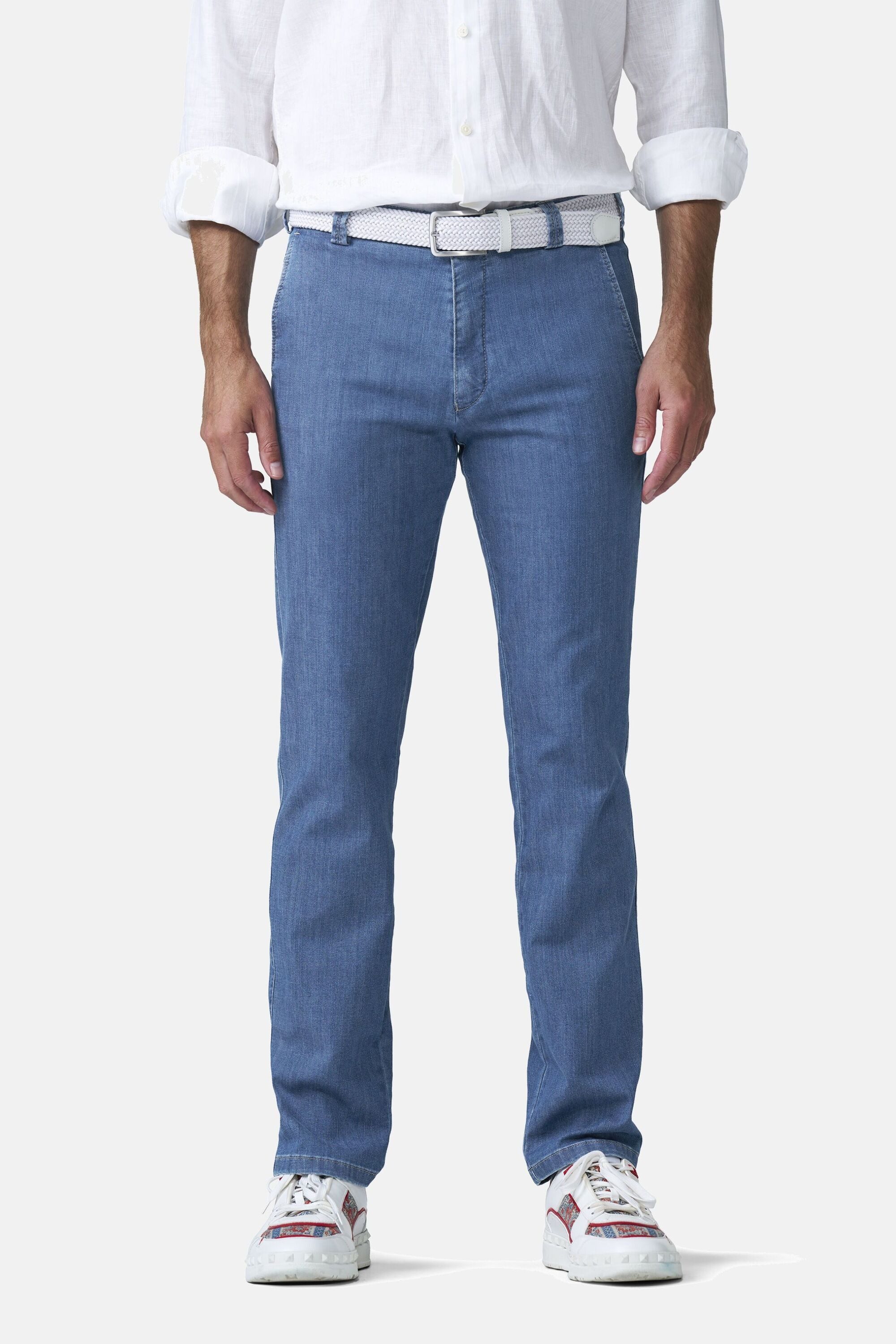 MEYER Regular-fit-Jeans Bonn 1-4020 Ultraleicht-Denim