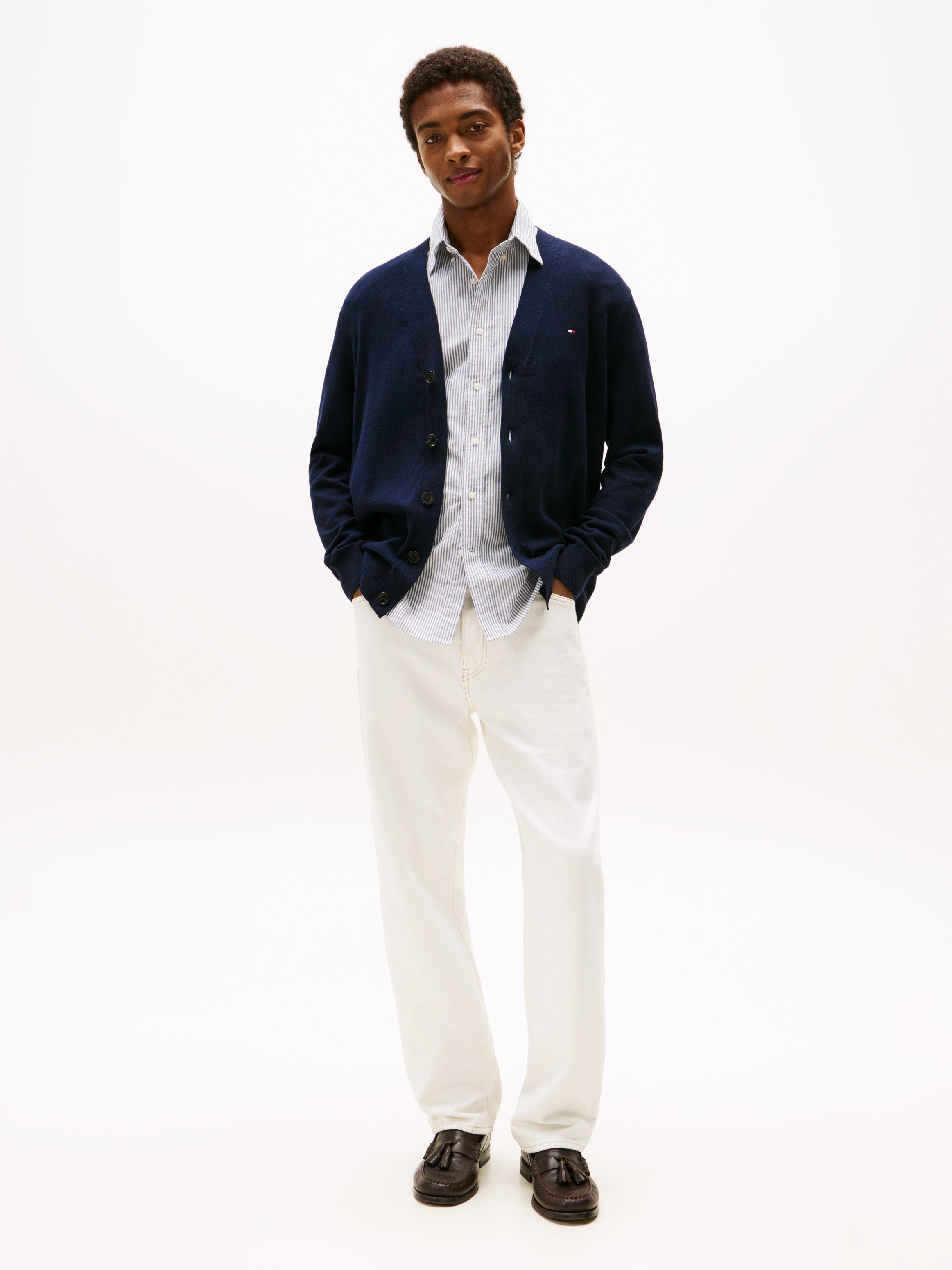 Tommy Hilfiger Strickjacke ESSENTIAL COTTON CARDIGAN