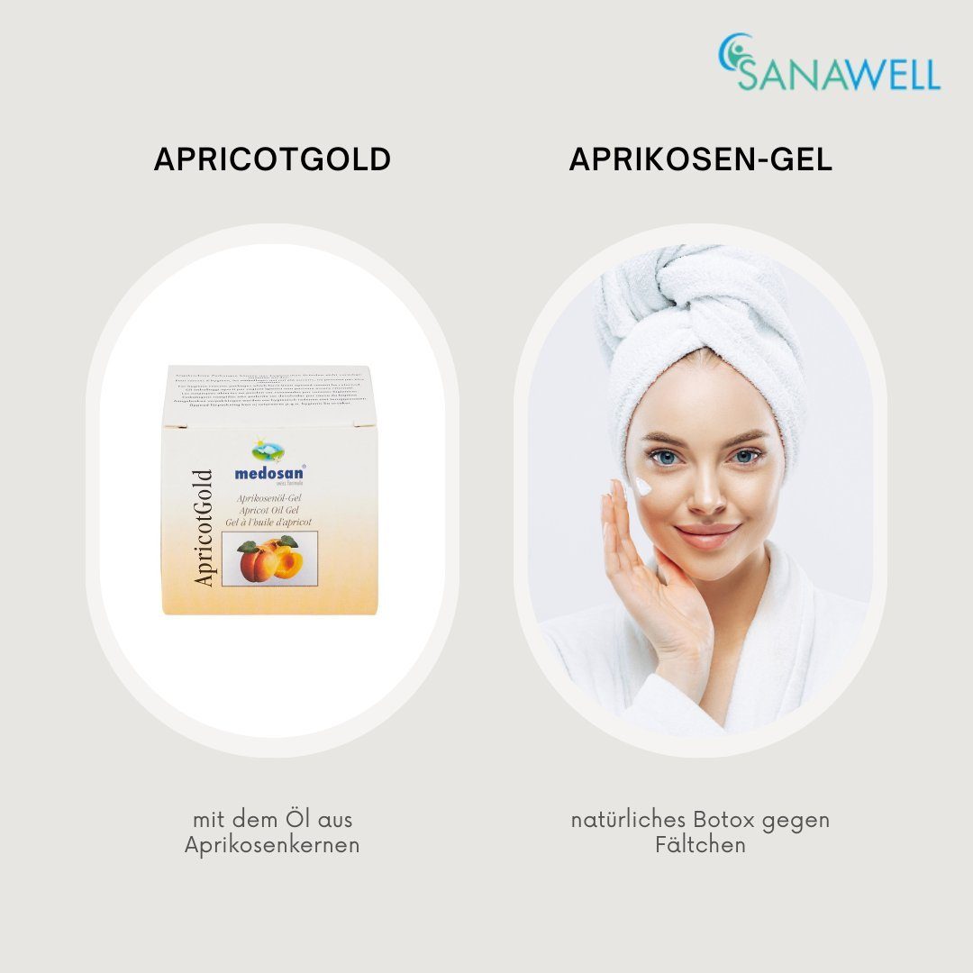 Gesichtspflege Medosan Gel Bio-Lift ApricotGold