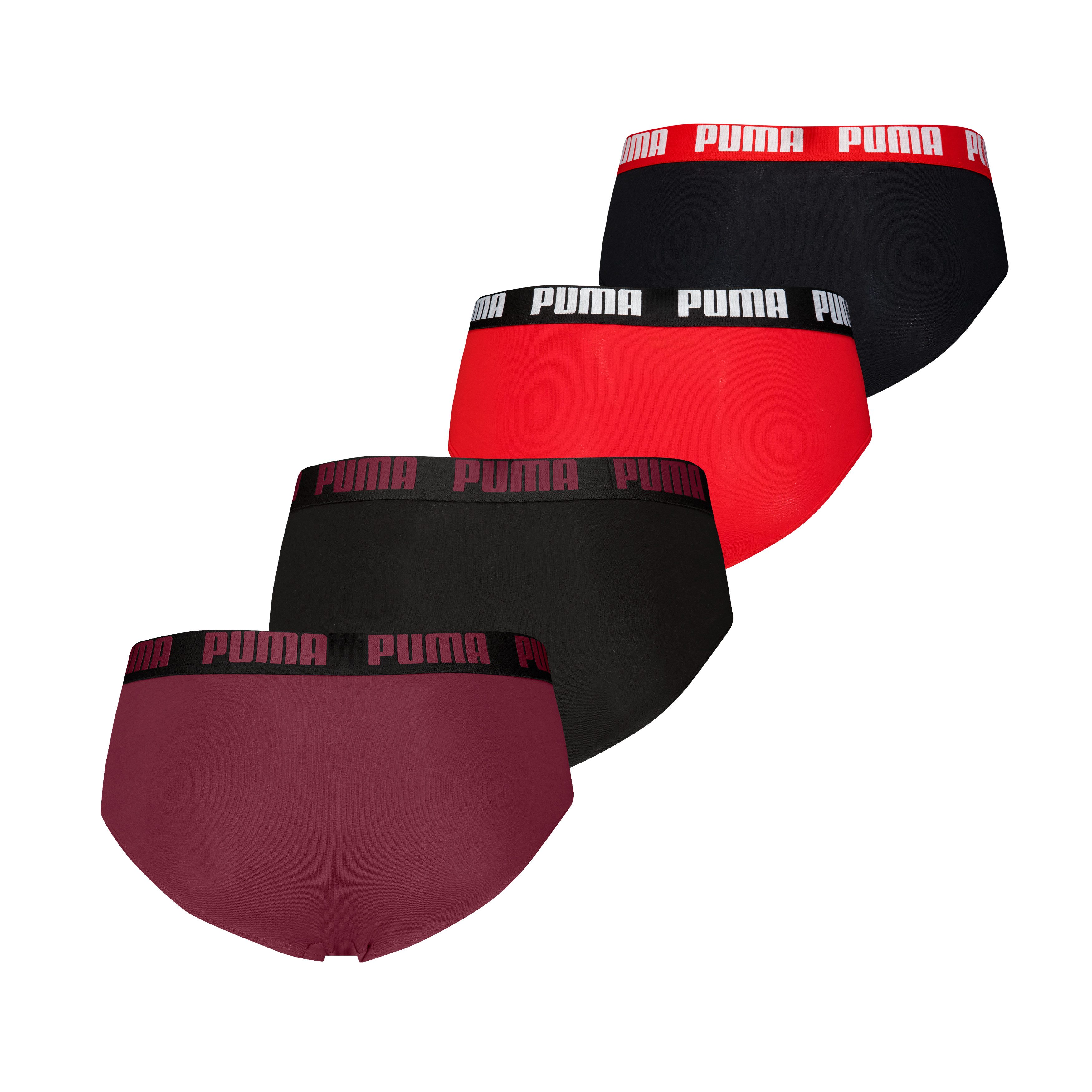 PUMA Slip PUMA MEN EVERYDAY BASIC BRIEF (4er Pack)