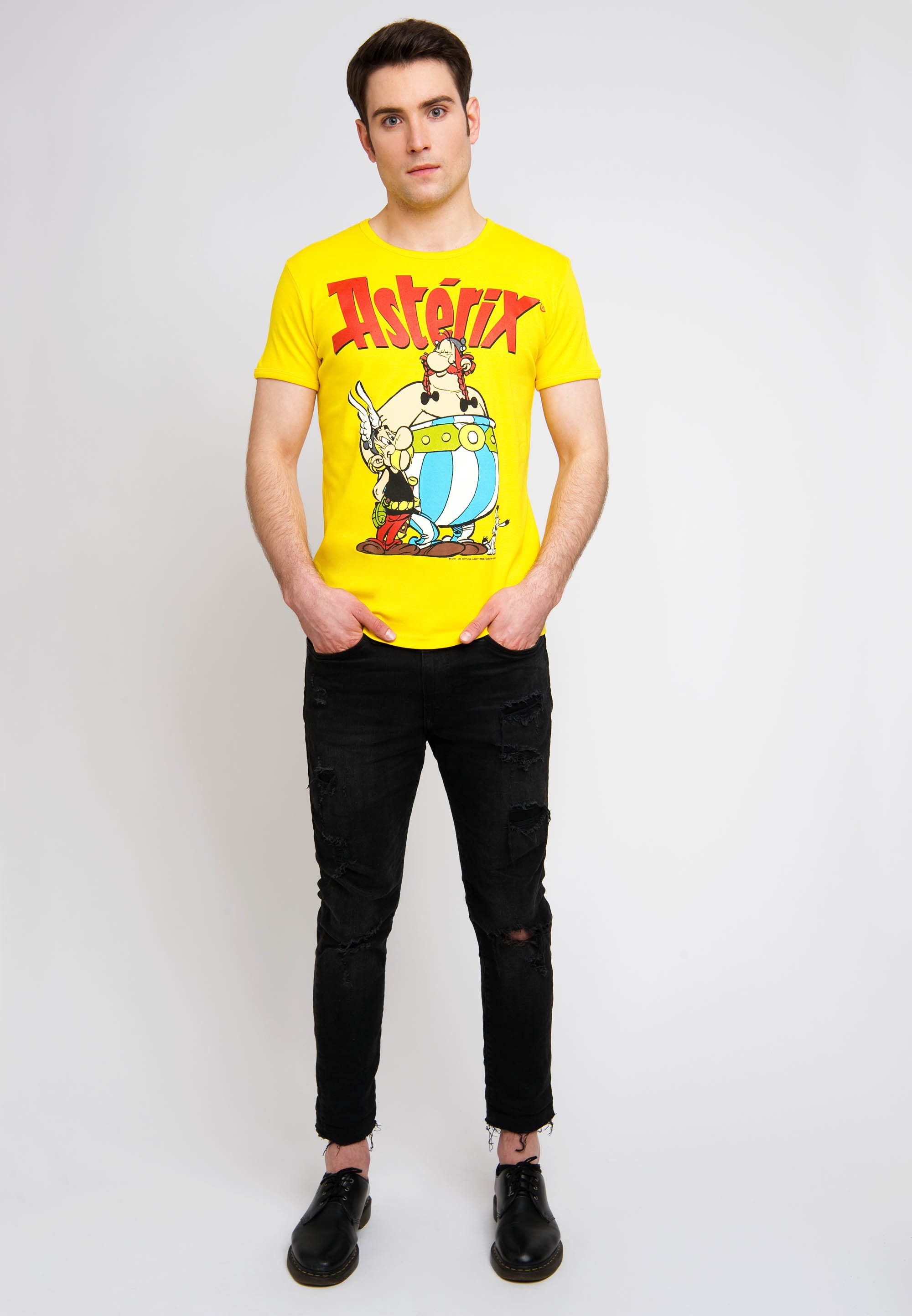LOGOSHIRT T-Shirt Asterix und Obelix mit kultigem Frontprint günstig online kaufen