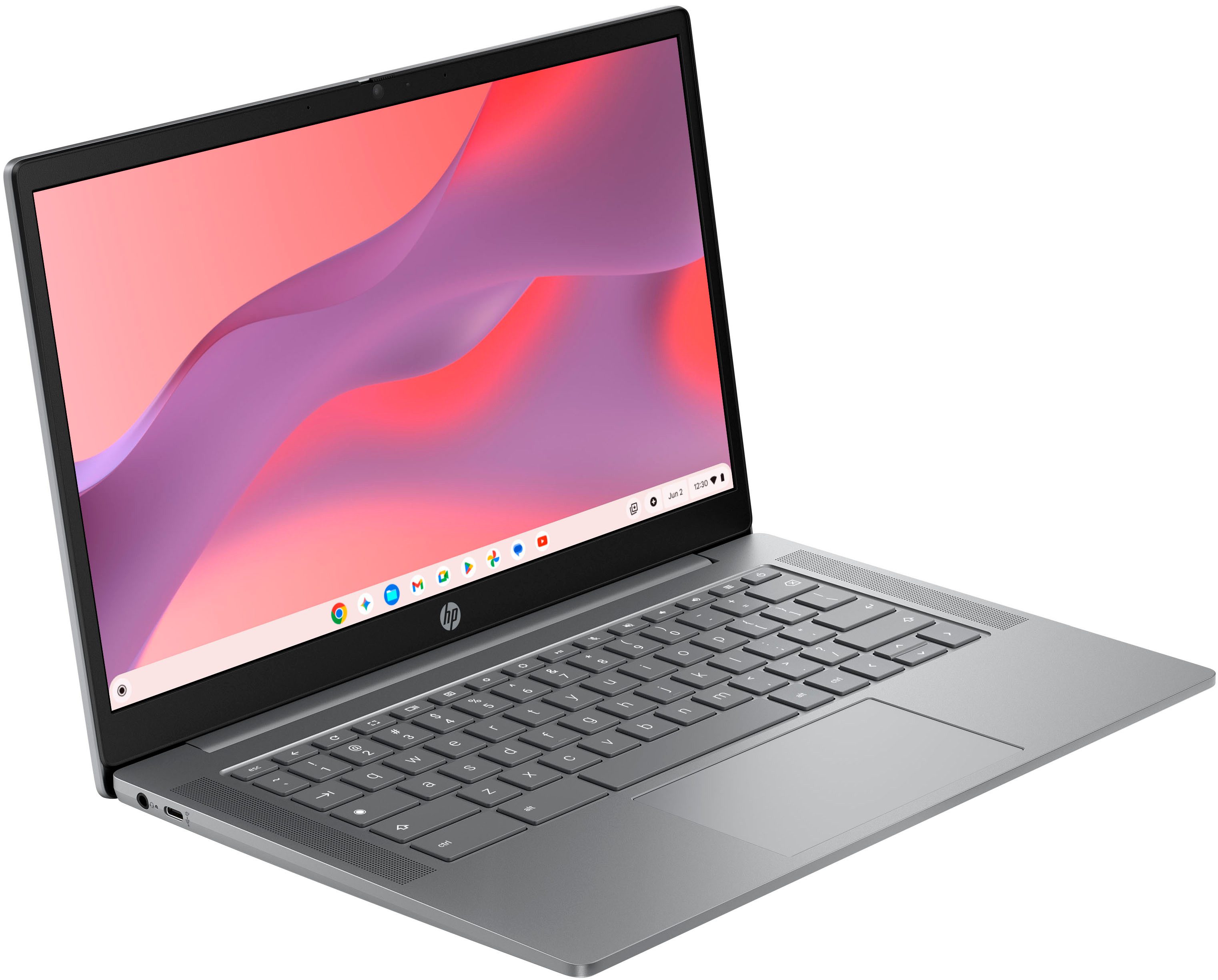 HP 14a-nm0215ngx Chromebook (35,6 cm/14 Zoll, MediaTek Kompanio 540, Mali-G57 MC2, 4 GB)