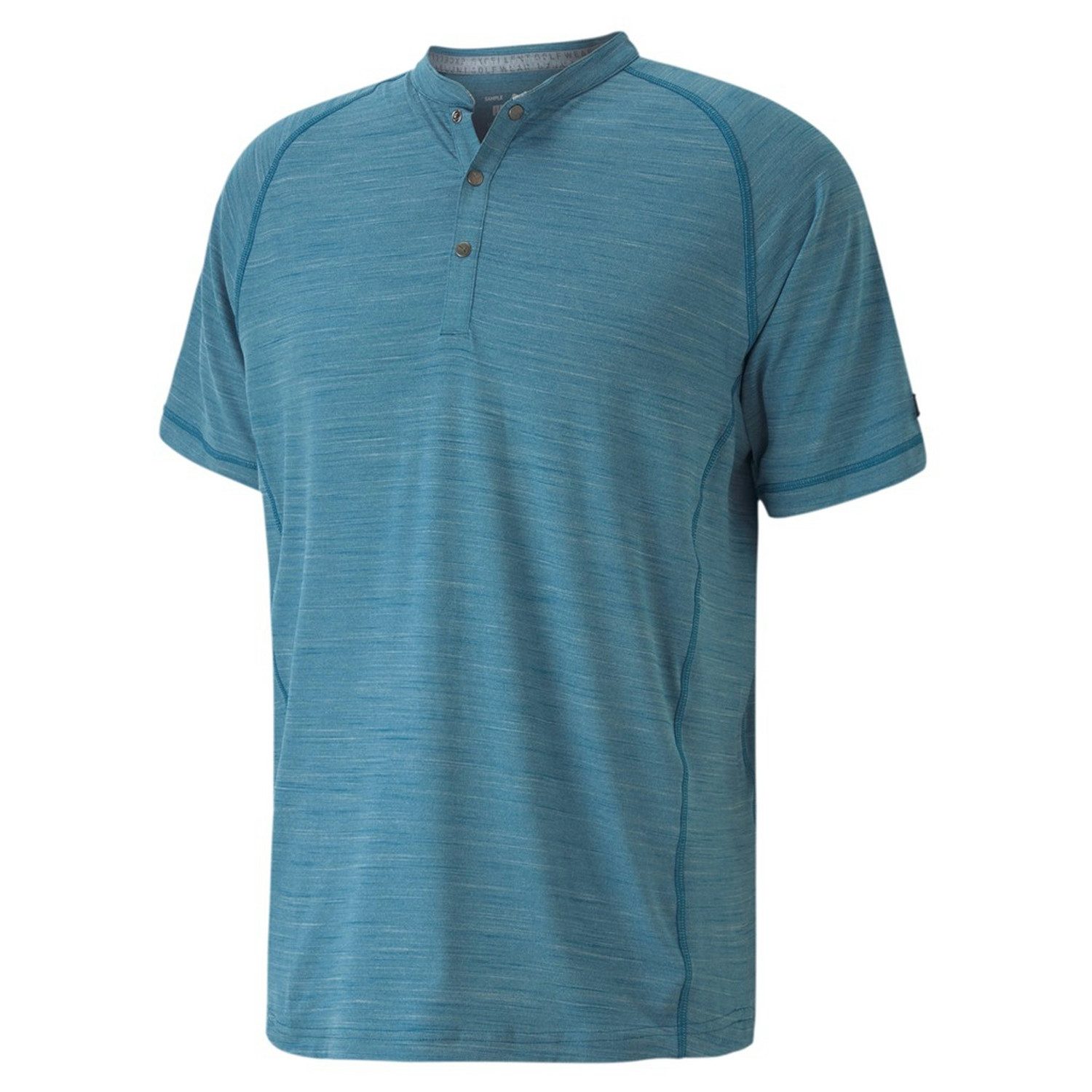 PUMA Poloshirt Puma Golf Polo Cloudspun Henley Azur Herren