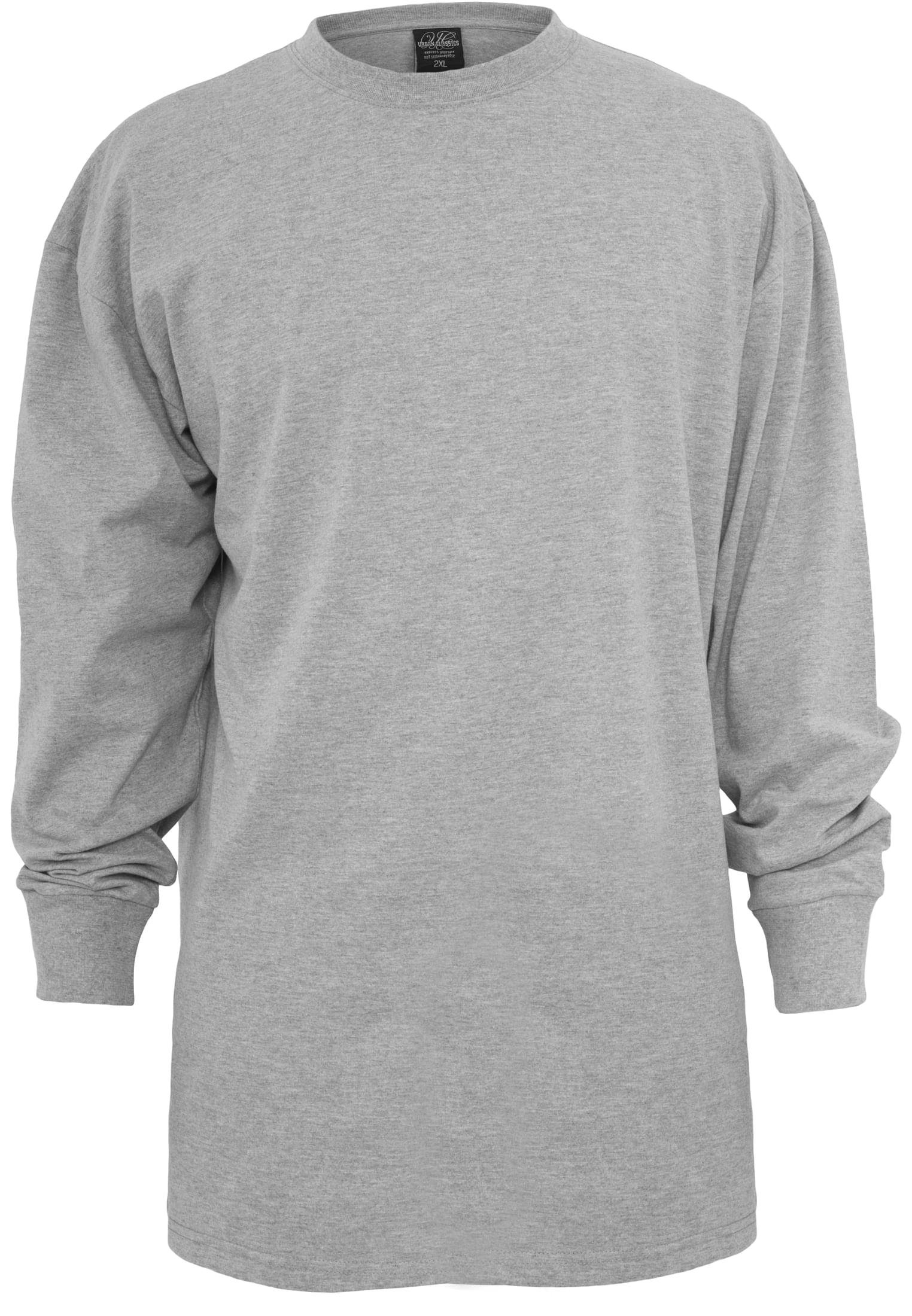 T-Shirt Tee CLASSICS grey Herren L/S URBAN Tall (1-tlg)
