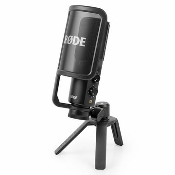 RØDE Mikrofon NT-USB+ - USB-Kondensatormikrofon mit Stativ