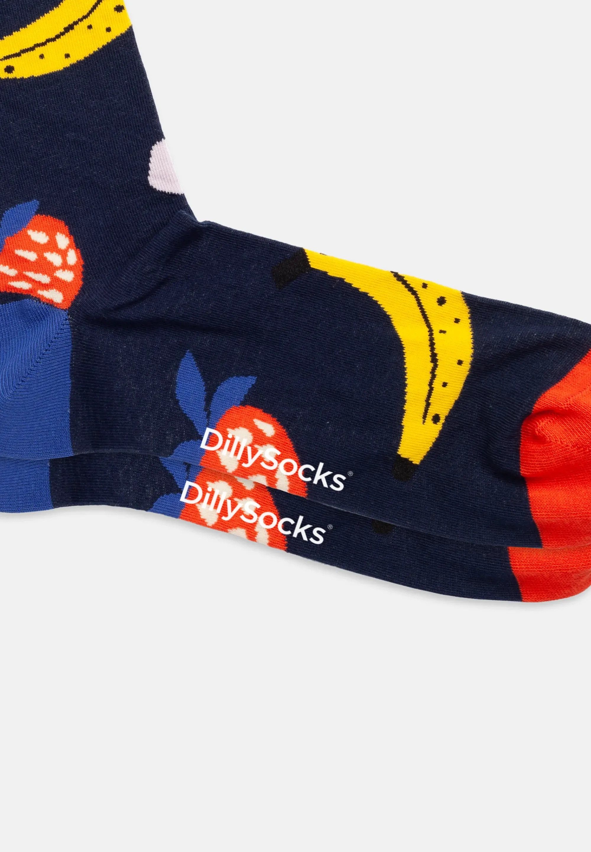 DillySocks Basicsocken Fruit Confetti aus nachhaltiger Baumwolle & recyceltem Polyamid