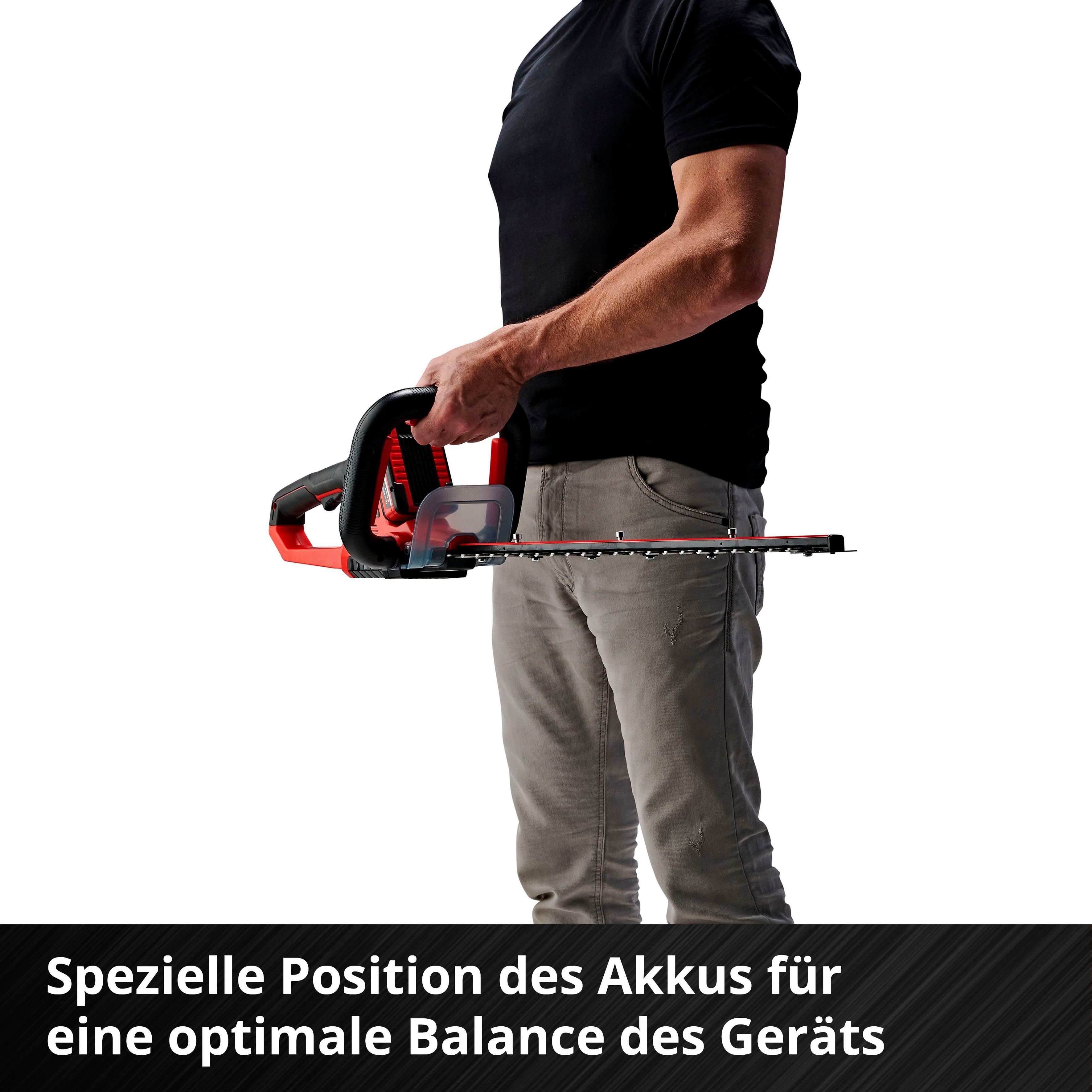 Einhell Akku-Heckenschere ARCURRA, 55 cm Schnittlänge, ohne Akku und Ladegerät