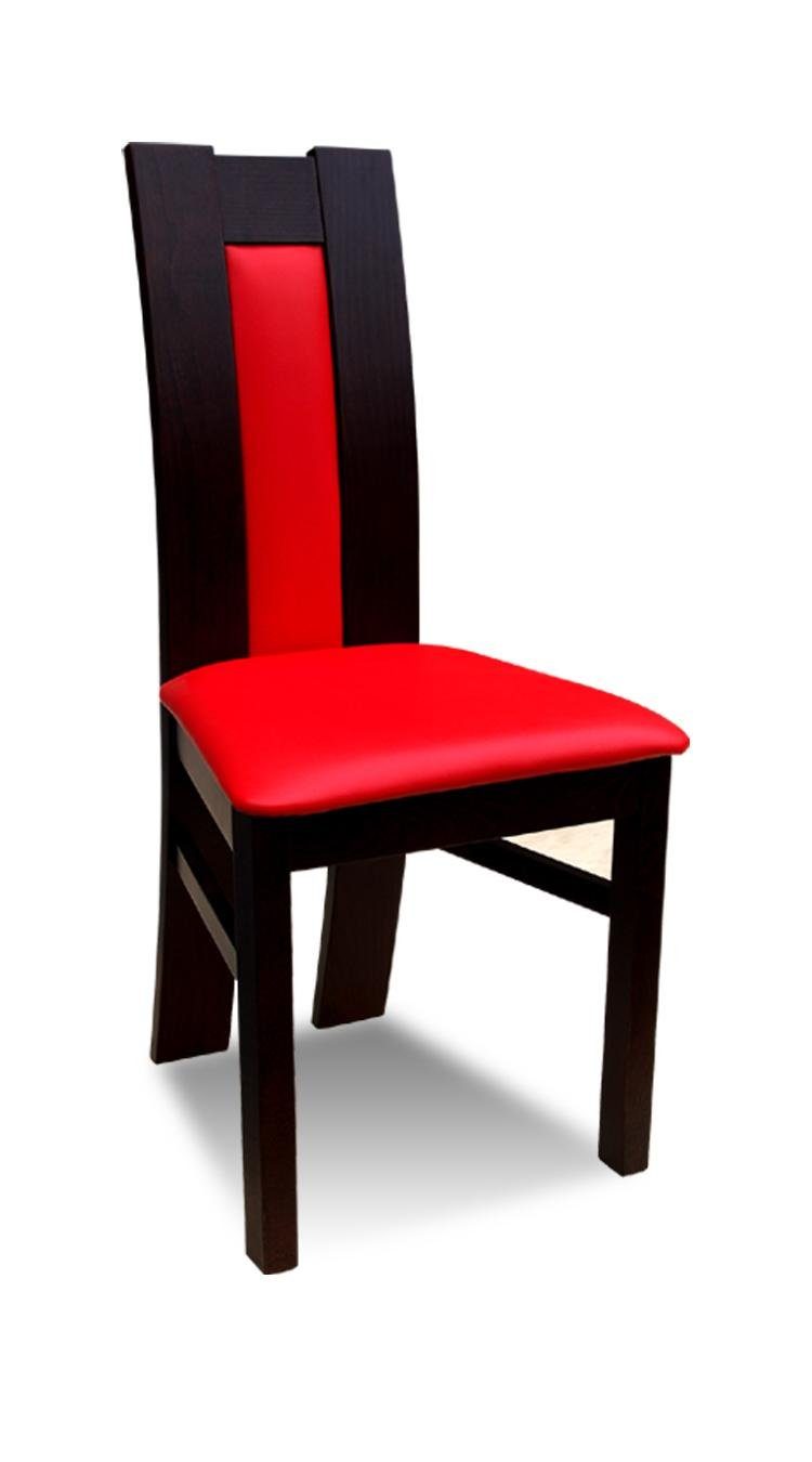 JVmoebel Stuhl, Esszimmer Stuhl 1 Sitzer K41Sessel Holz Luxus Klasse Möbel Luxus Design