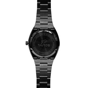 TAUROS Quarzuhr Herren Armbanduhr Herrenuhren Männeruhren Männer Uhren Luxusuhr, Designed in Deutschland inkl. Geschenkbox + Werkzeug zum verstellen