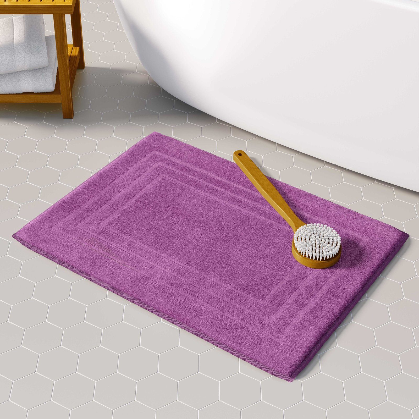 CLASS HOME COLLECTION Duschmatte 2er-Pack Frottee günstig online kaufen
