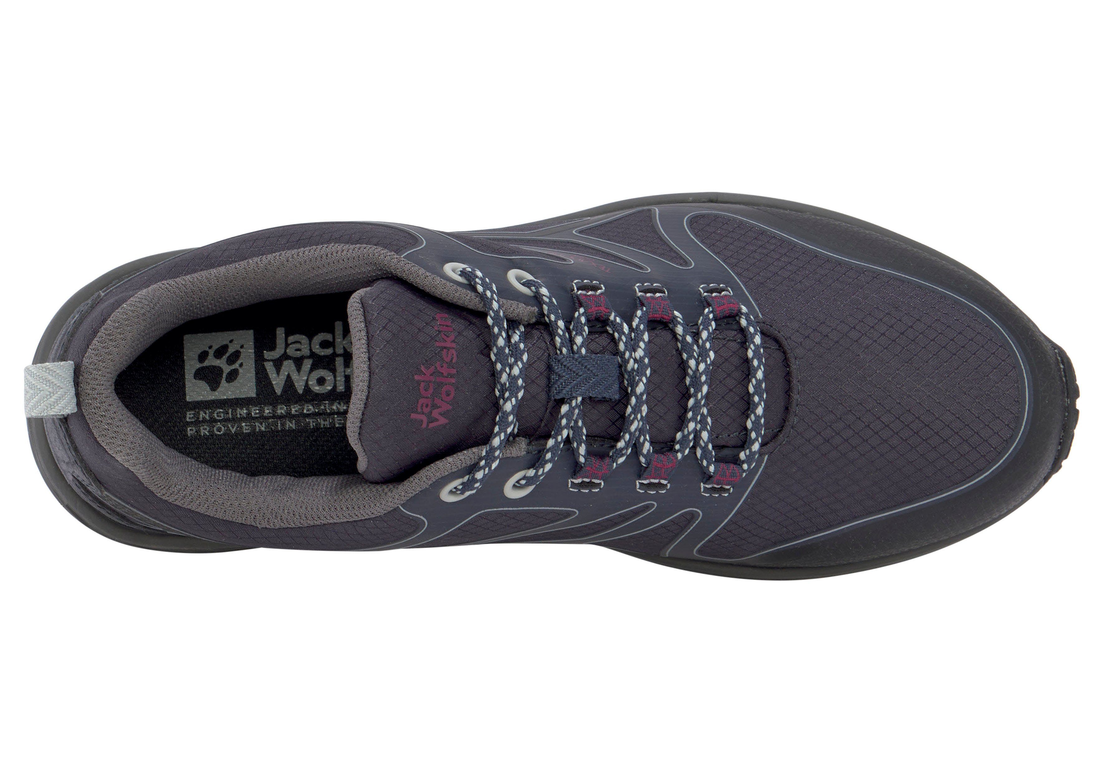 Jack Wolfskin ROCKET HIKER 2 TEXAPORE Walkingschuh wasserdichter Wanderschuh für Outdoor-Aktivitäten