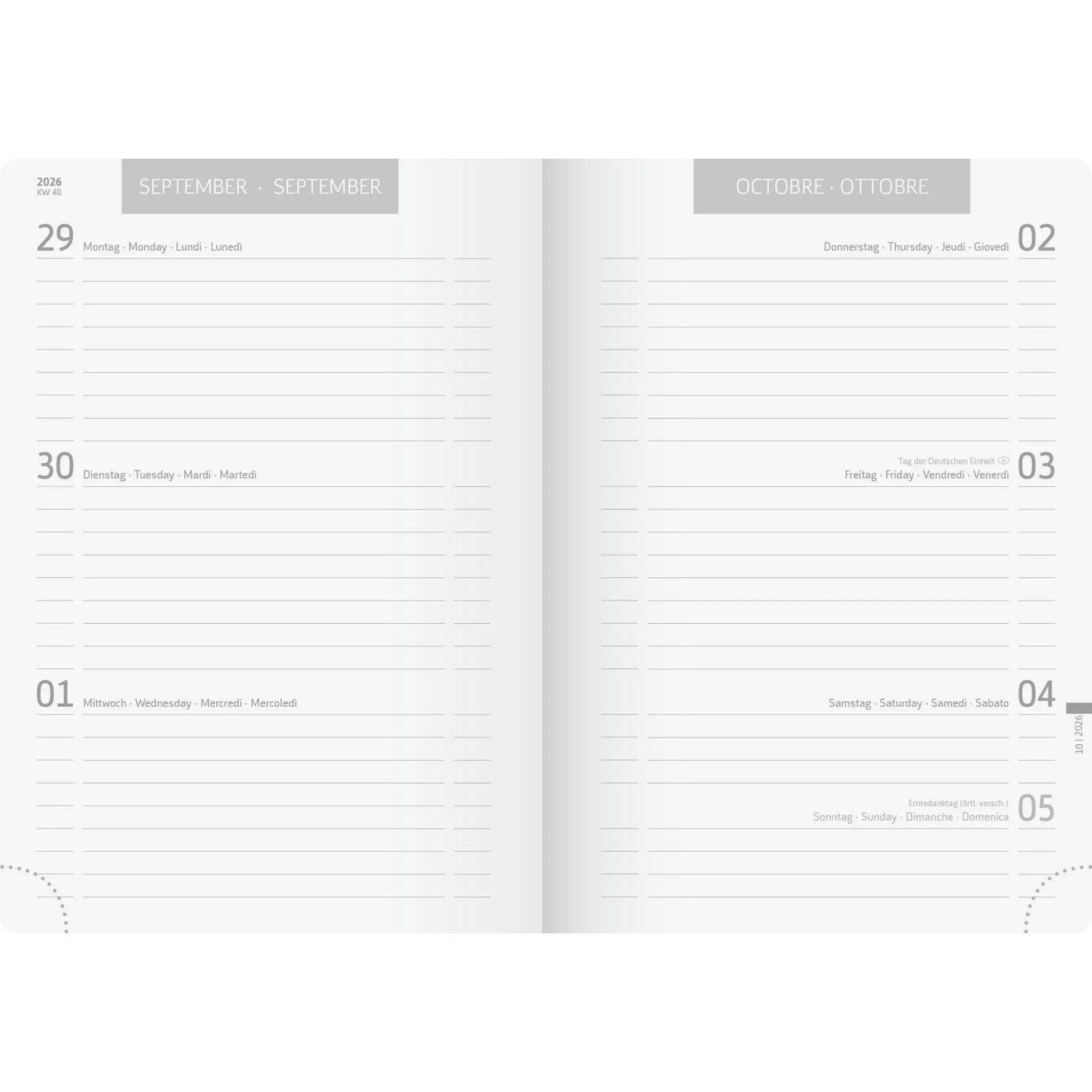 Baier & Schneider Schülerkalender Schülerkalender 2026/2027 "Splash", A5, Karton