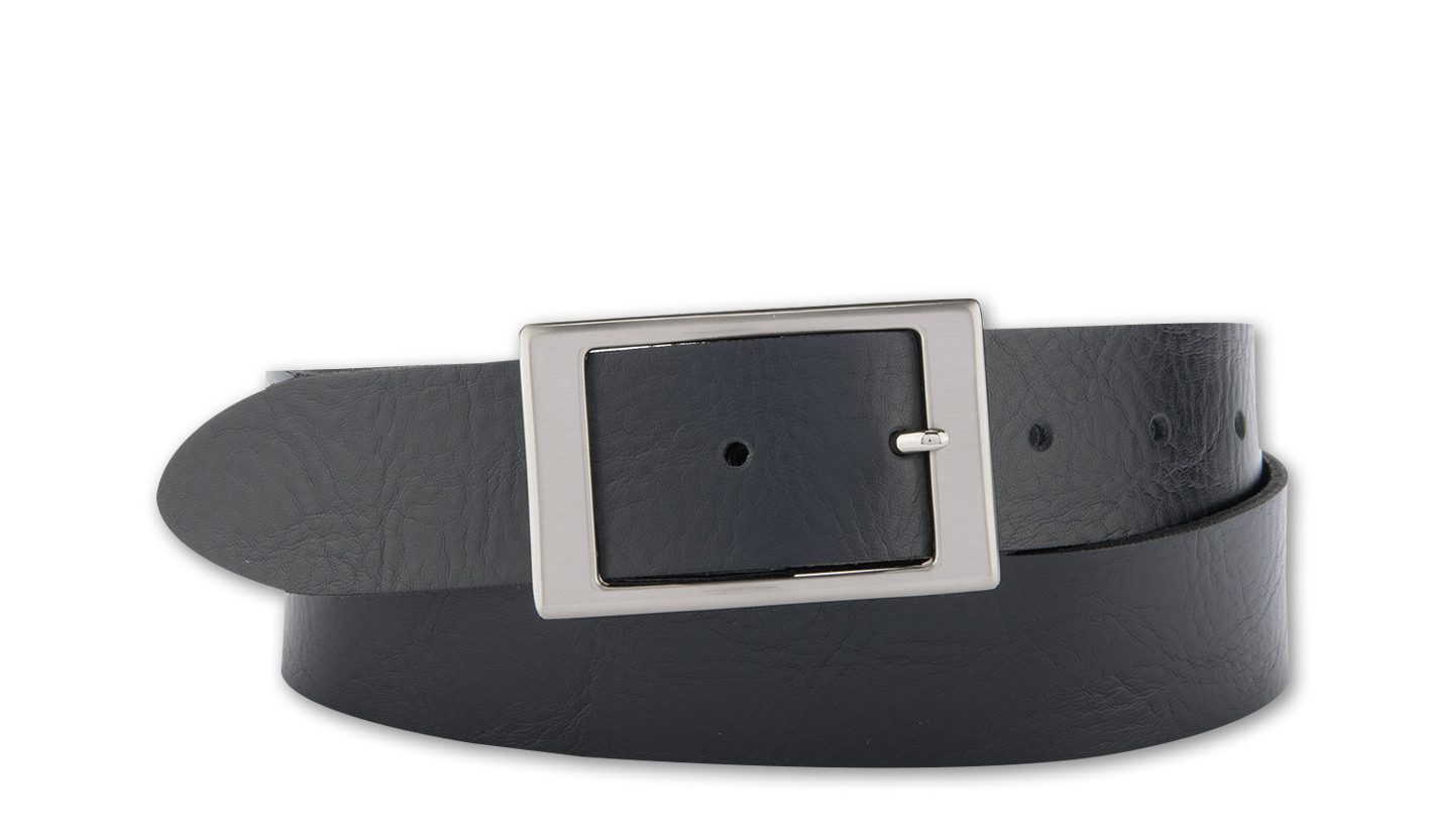 BERND GÖTZ Ledergürtel Ledergürtel mit eleganter Rechteckschließe günstig online kaufen