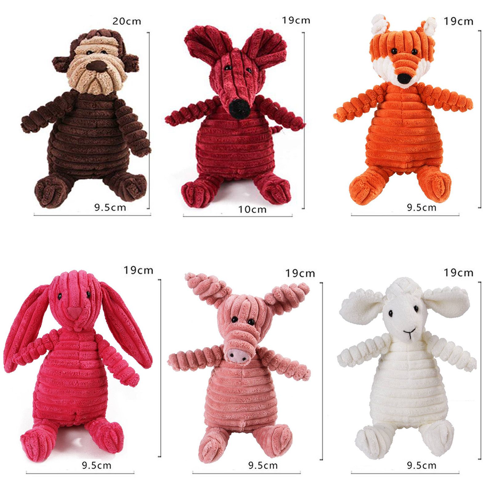 BTTO Kauspielzeug Haustier-Kuschelspielzeug Stofftier für Hunde, Hundespiel günstig online kaufen