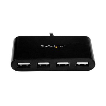 Startech.com USB-Verteiler STARTECH.COM 4 Port USB-C Hub - Mini Hub - USB C auf 4x USB-A - USB 2.