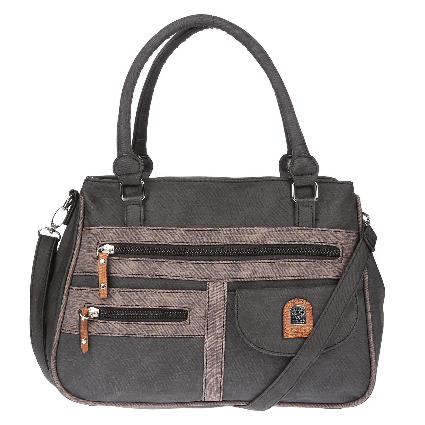 Christian Wippermann Henkeltasche Große Damen Tasche Umhängetasche Schultertasche (1 tlg), Henkeltasche