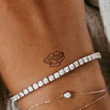FOREVER NEVER Schmuck-Tattoo Kirschblüte Nageltattoos