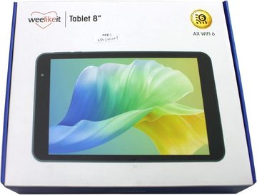 weelikeit Tablet (8,1", Android 11, Quad-core prozessor mit 2gb ram 32gb rom 5mp+8mp dual kamera anruf)