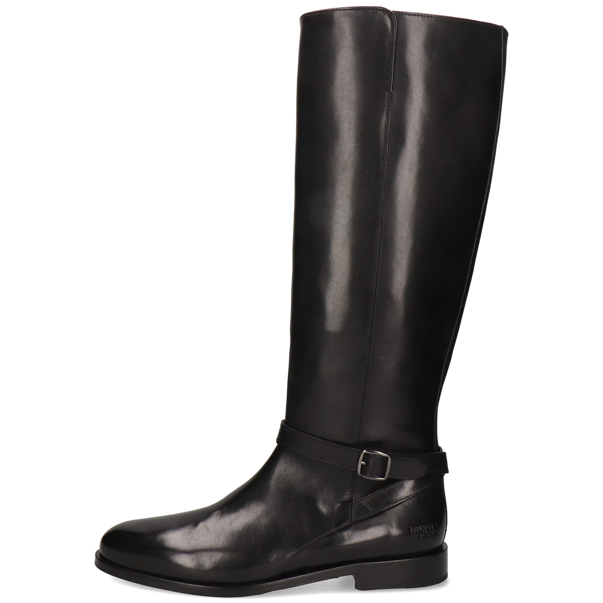 Melvin & Hamilton Susan 71 Leder-Stiefel für Damen Stiefel Flache Absätze, Echtes Leder, Vegetabile Gerbung