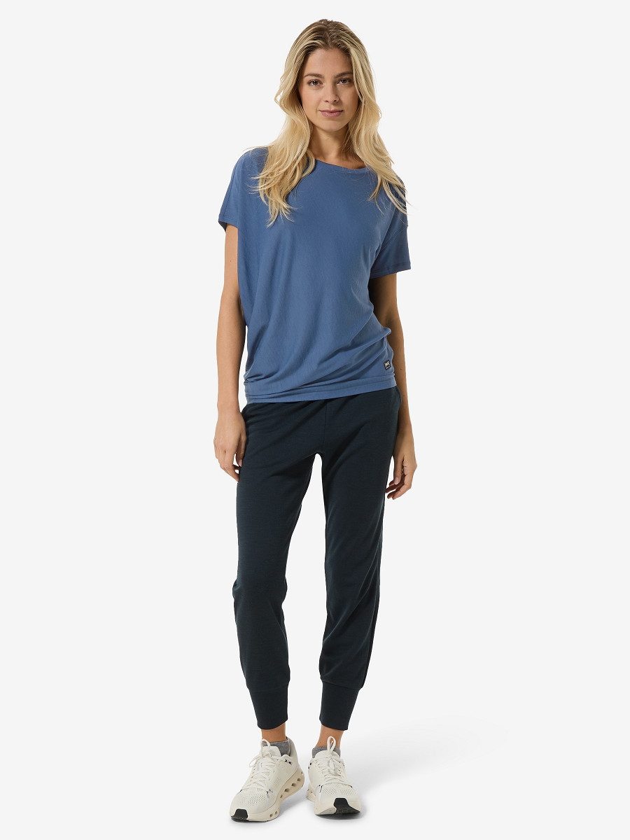 SUPER.NATURAL T-Shirt asymmetrisch geschnittenes W YOGA LOOSE TEE für Damen günstig online kaufen