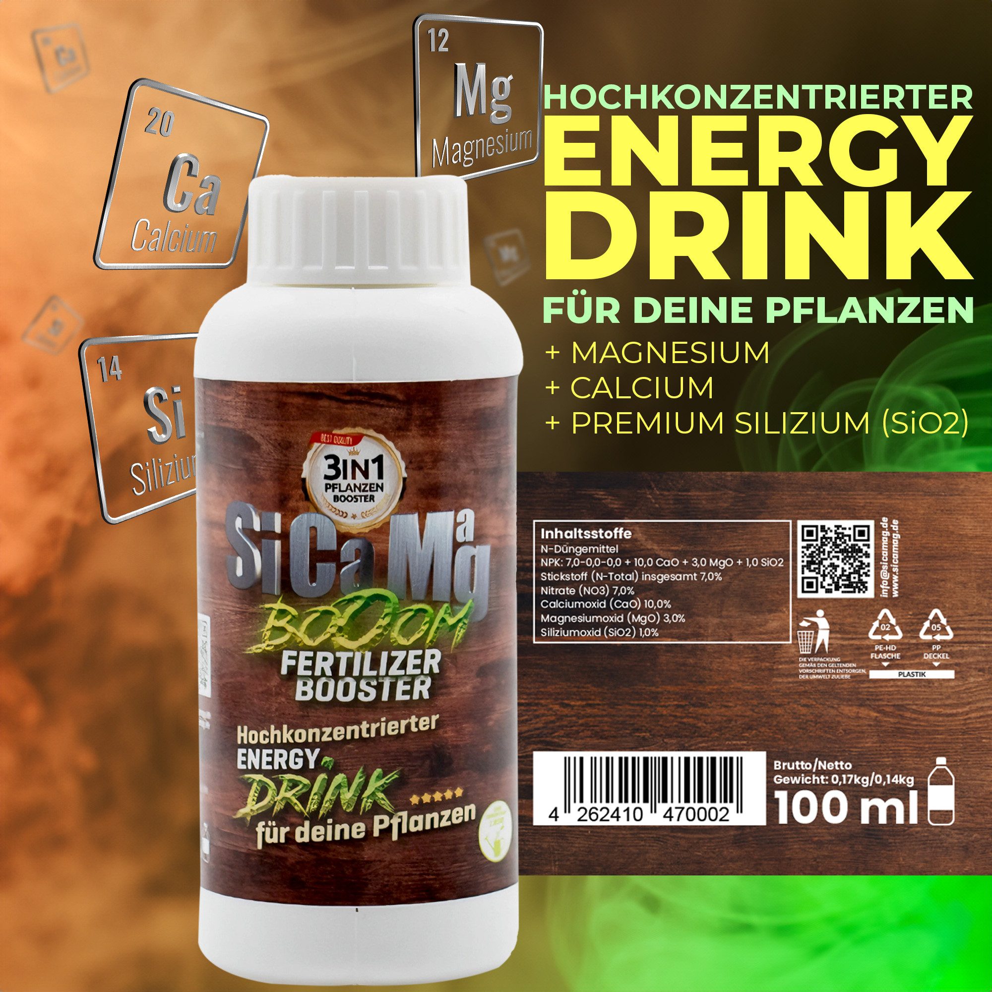 Plant Booom Pflanzenstärkungsmittel SiCaMag, 100ml, Fördert günstig online kaufen
