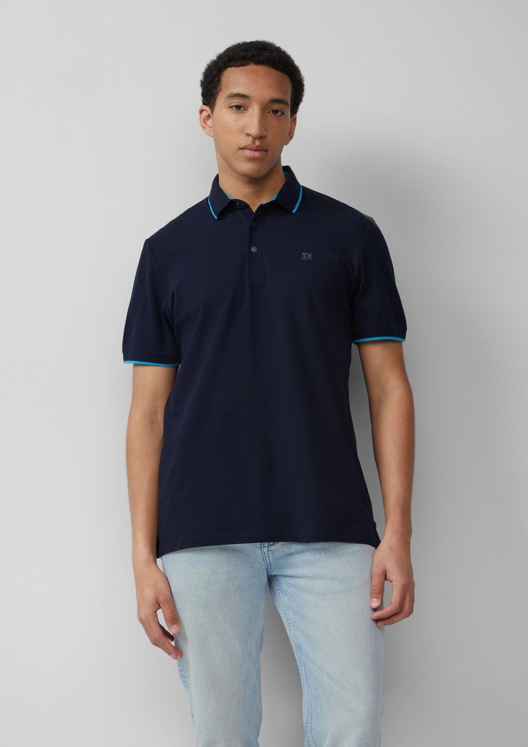 s.Oliver Poloshirt Poloshirt Kragen, Knopfleiste, kurzarm günstig online kaufen