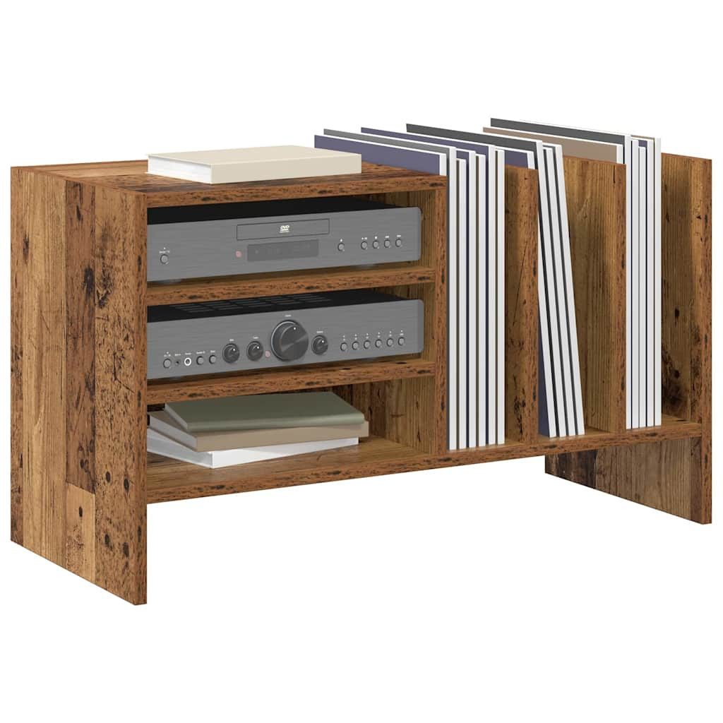 vidaXL Lowboard Schallplattenschrank Altholz 78,5 x 35 x 45 cm Holzwerkstoff (1 St)
