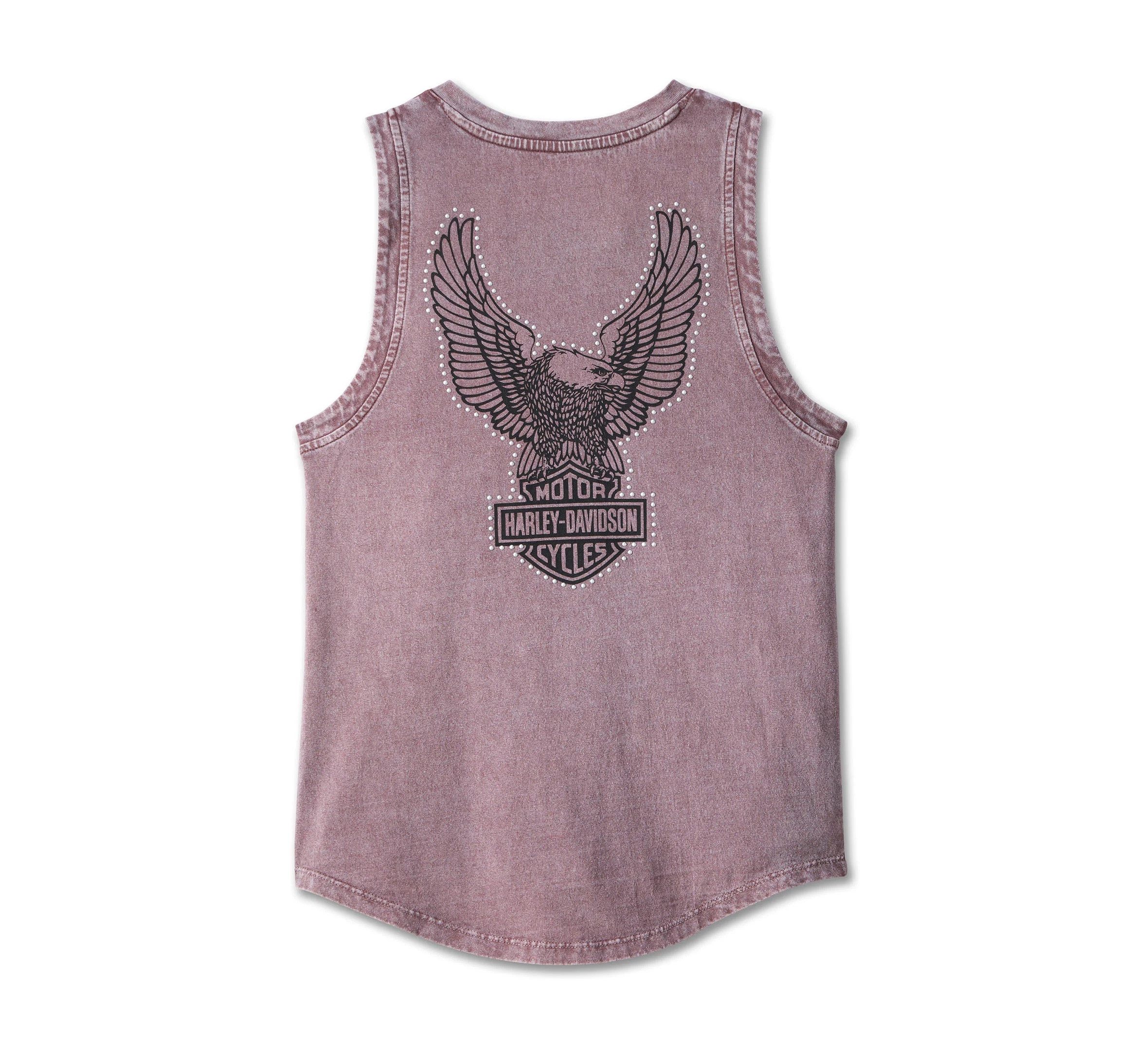 HARLEY-DAVIDSON Tanktop Damen Throttle Lace-Up Biker günstig online kaufen