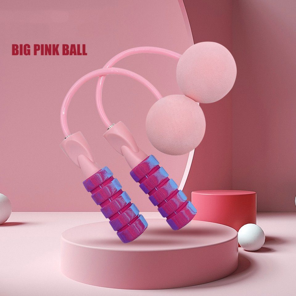Blusmart Springseil Schnurloses Springseil Für Männer Und Frauen, Körperformung pink