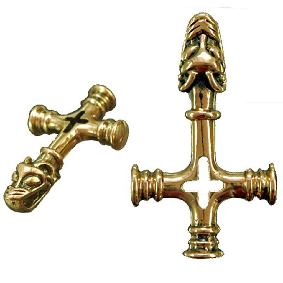 HOPLO Kreuzanhänger Isländischer Wolfskreuz Bronze Anhänger Schmuck ... HOPLO Kreuzanhänger Isländischer Wolfskreuz Bronze Anhänger Schmuck ...