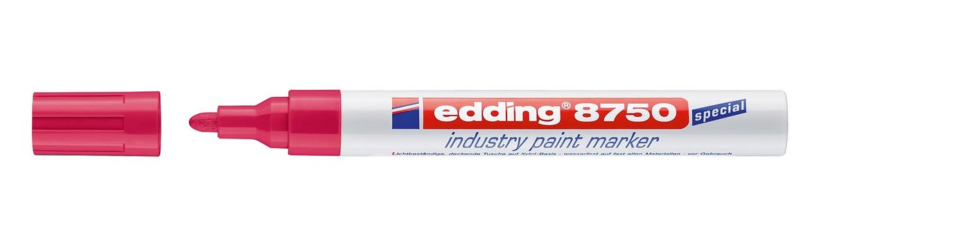 Thumbnail - edding Malstift Edding Industrie Lackmarker 8750 rot