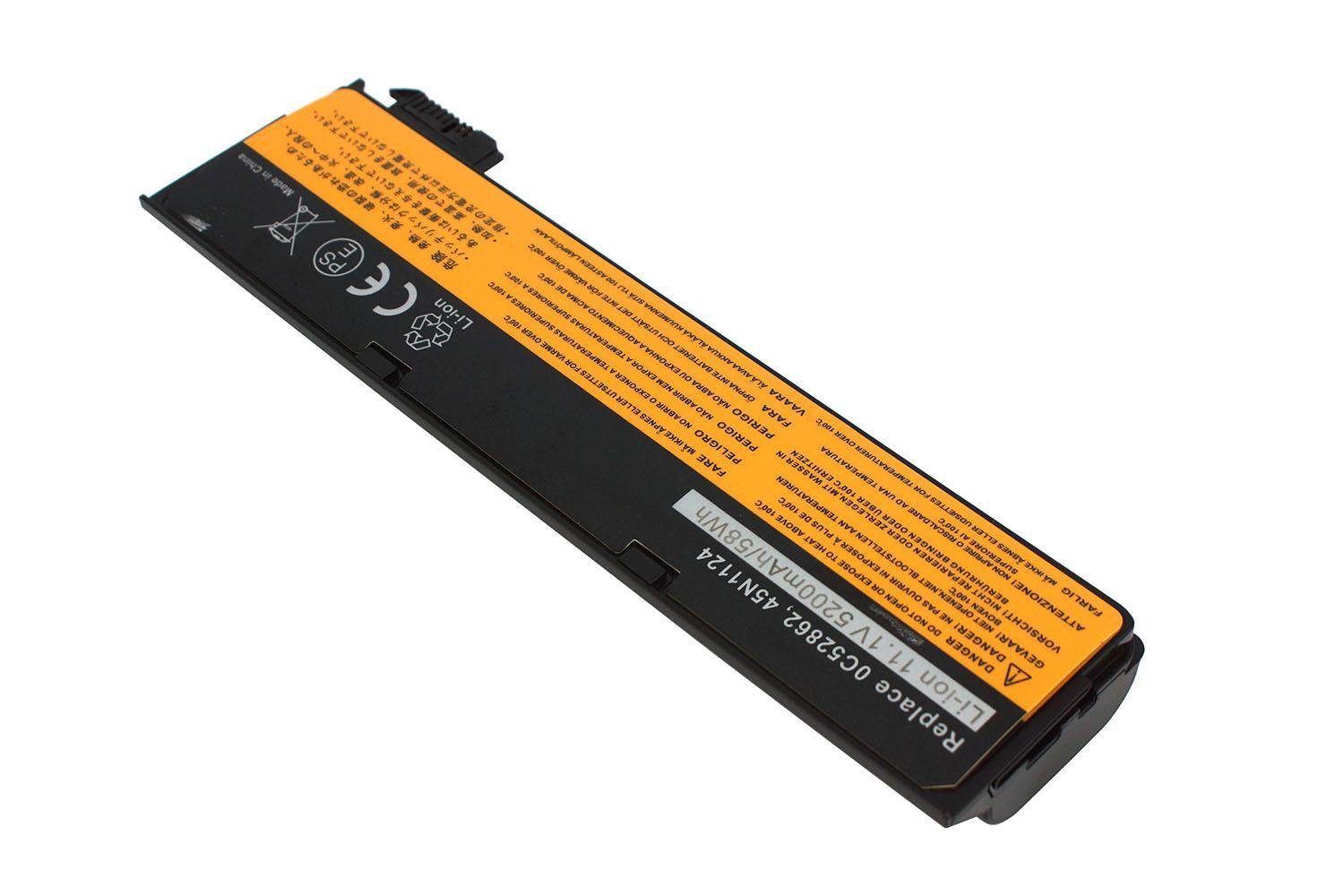 PowerSmart NLV065.815 Laptop-Akku für LENOVO T460p, T470p, T550, T560, X240, X240S, X250, X260, W550, W550s, X270 Li-ion 5200 mAh (11,1 V)