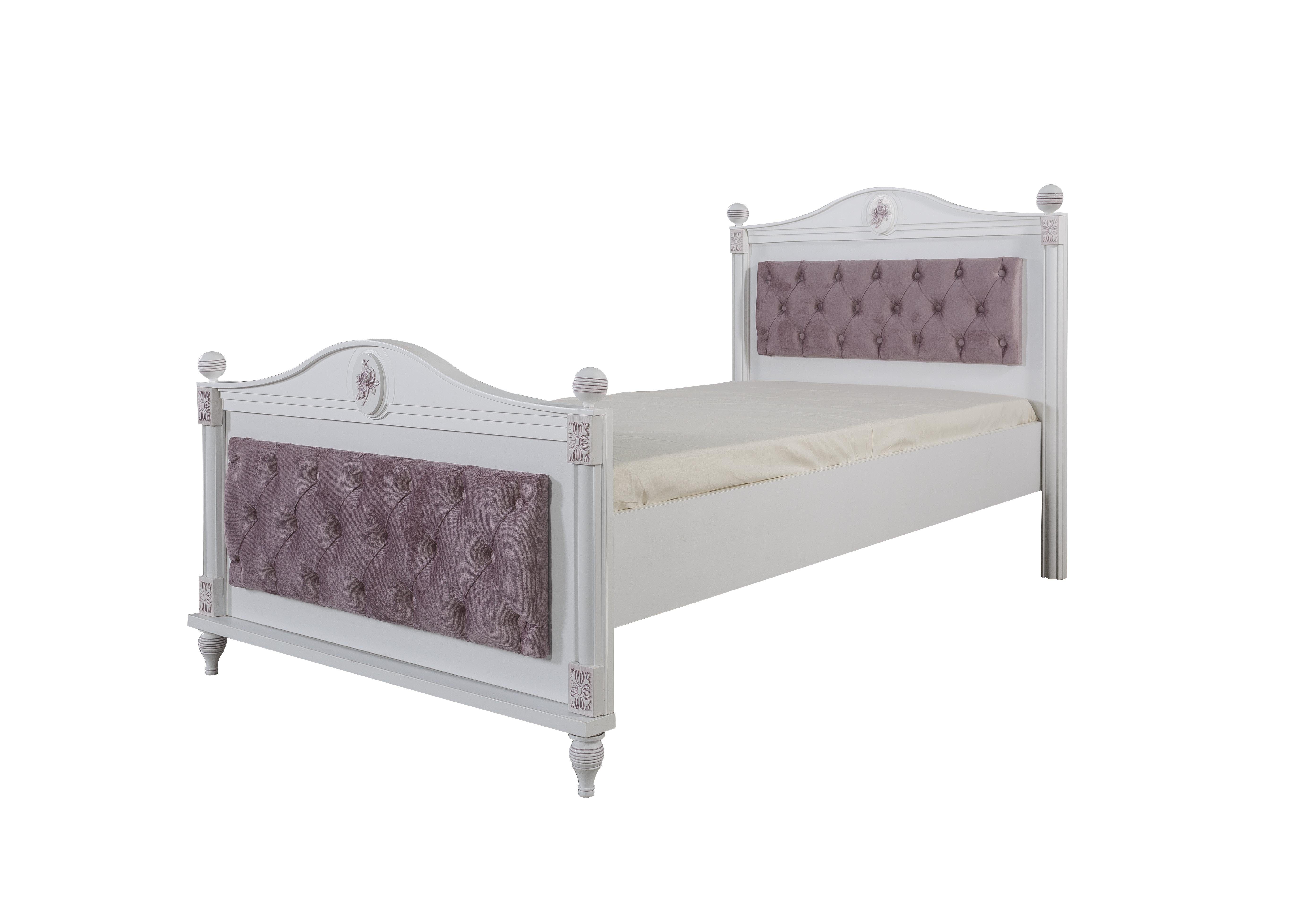 Kapa Мебель Jugendbett Goldi in 100x200 cm romantischem Design