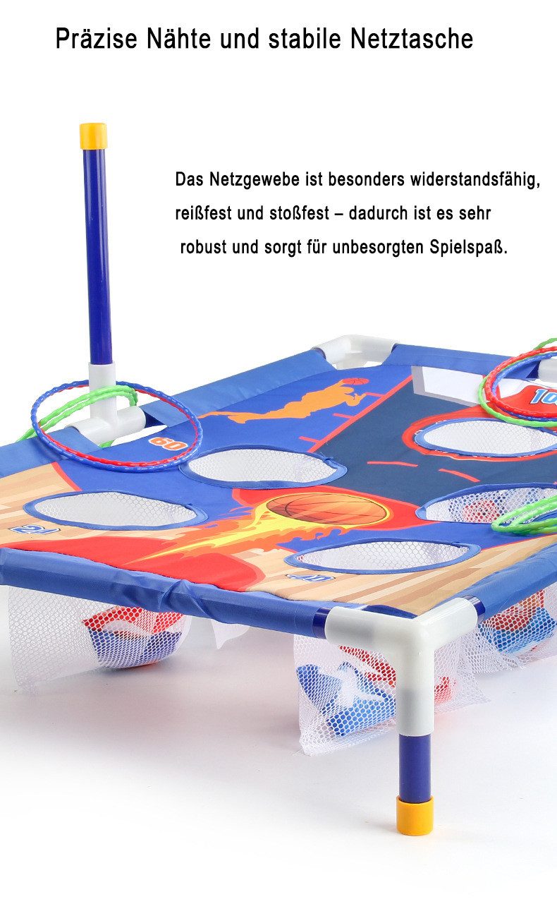 CLTYQ Spielzeug-Gartenset Cornhole Wurfspiel mit 5 Löchern und 6 Kugeln–Dra günstig online kaufen