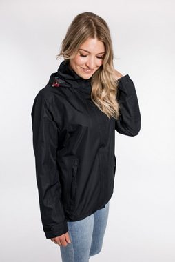 DEPROC Active Outdoorjacke GLENDALE PEAK WOMEN Kontrastreissverschluss