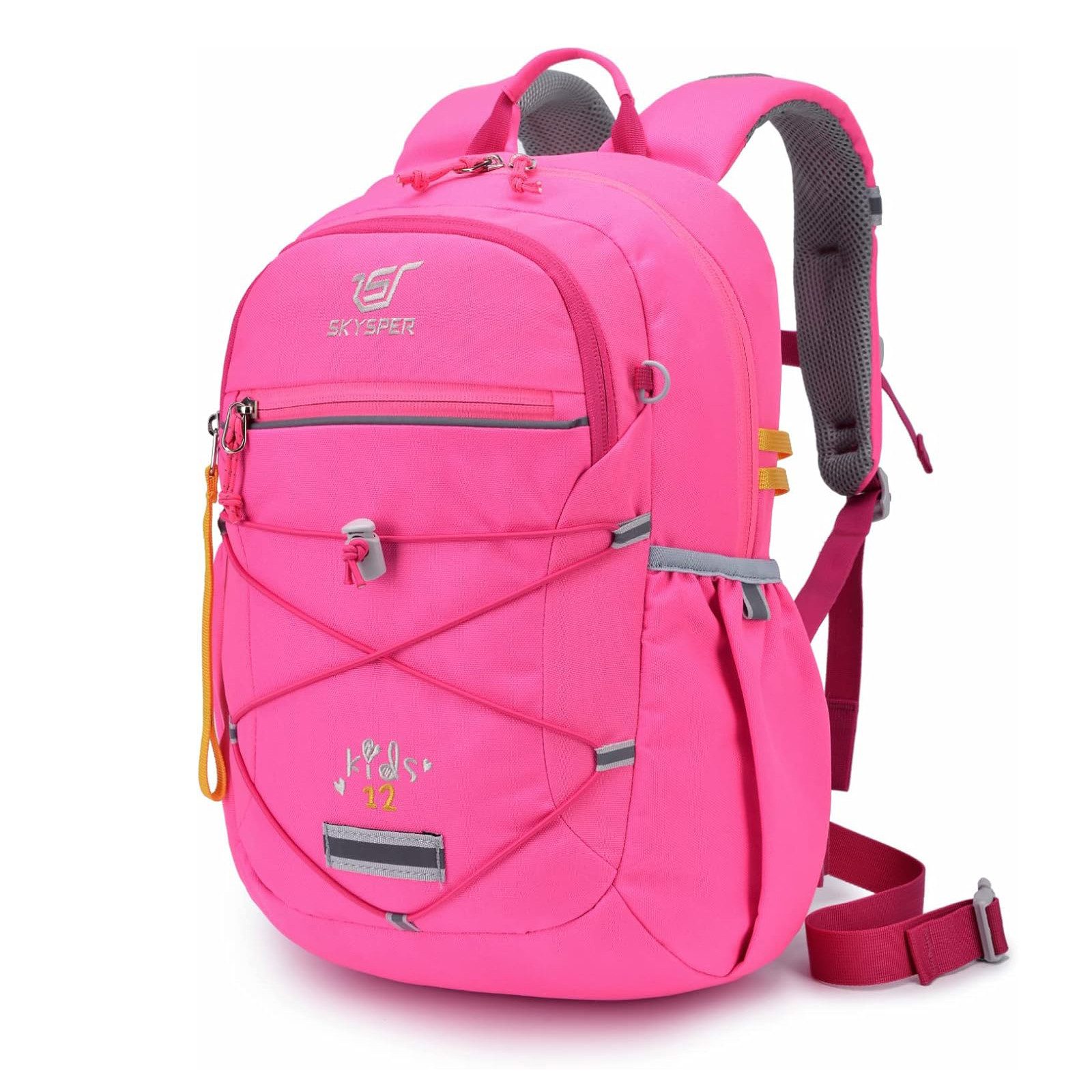 SKYSPER Kinderrucksack Wandern Jungen Mädchen für 3 - 8 Jährige 12L/18L (1-tlg), Ergonomisch & Vielseitig Verstellbar für Schule, Wandern & Reise