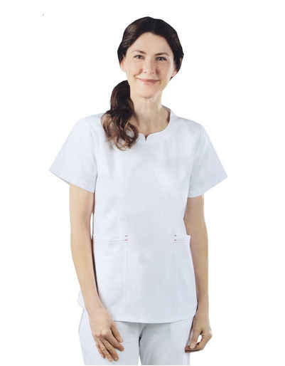 PUREWORK Arbeitsjacke Kasack Hemd (1-St) Schlupfkasack OP Kleidung Altenpfleger Medizin Pflege